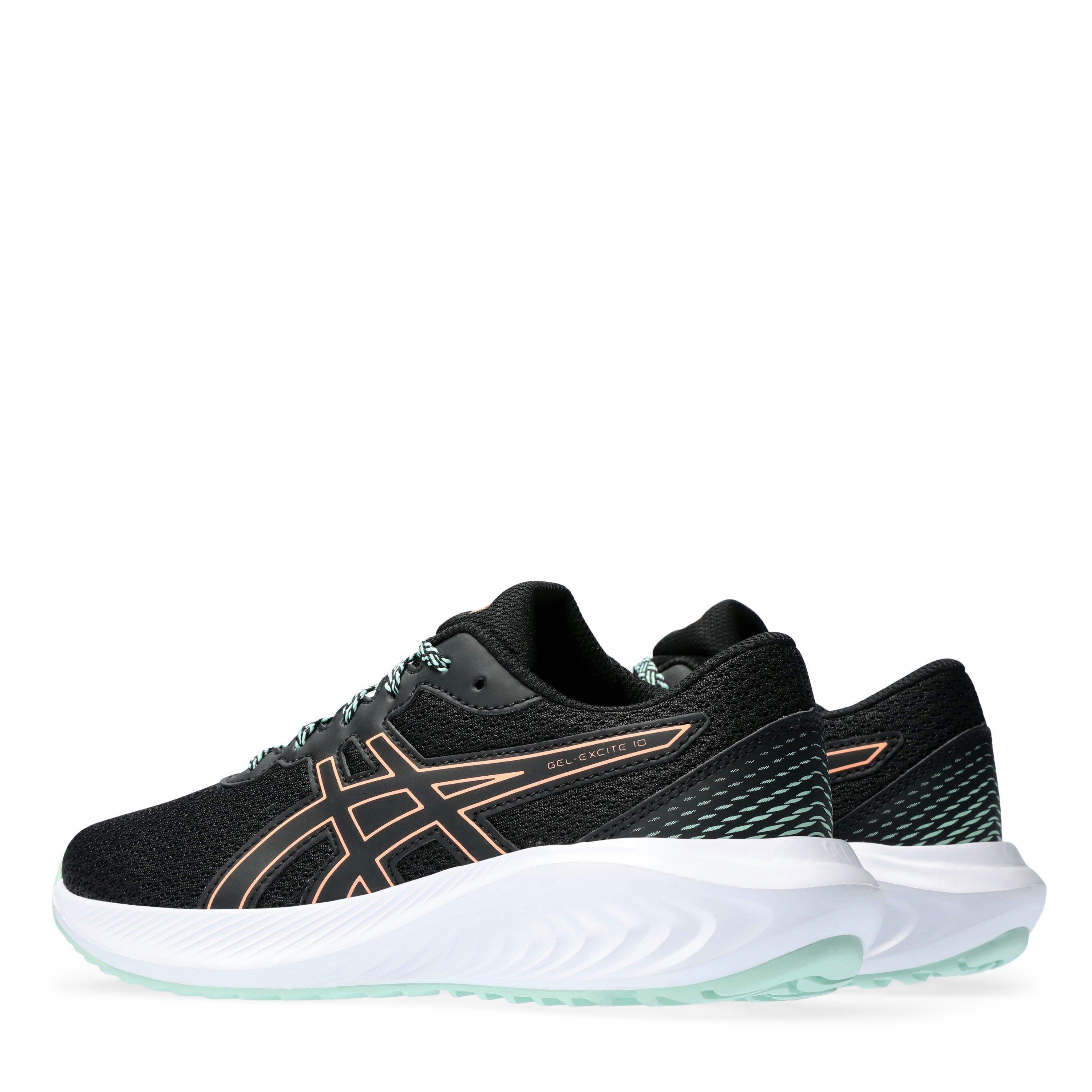 Zwart - Asics - Gel Excite 10 Grade School Running Shoes Juniors - 5