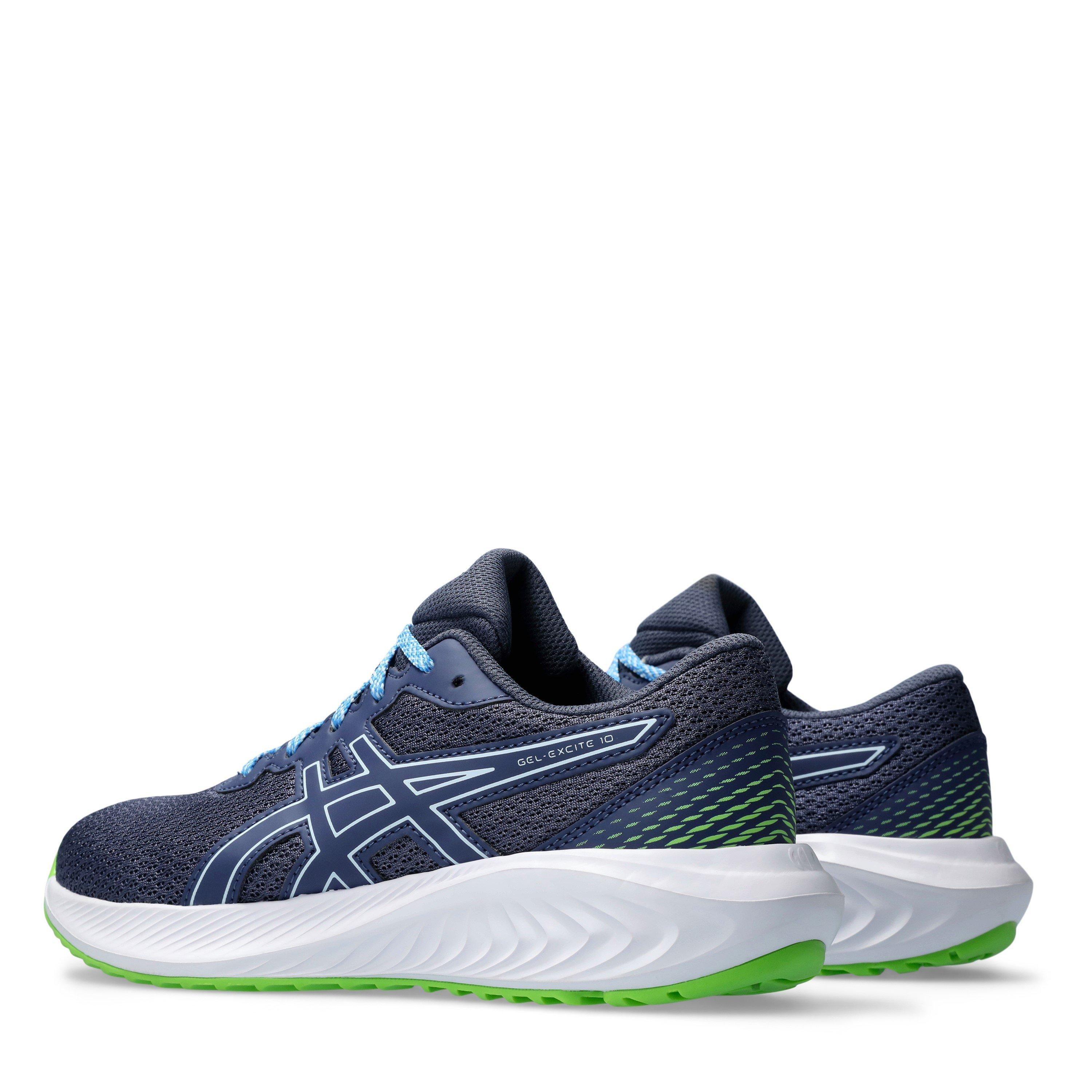 Tordenblå - Asics - Gel Excite 10 Grade School Running Shoes Juniors - 5