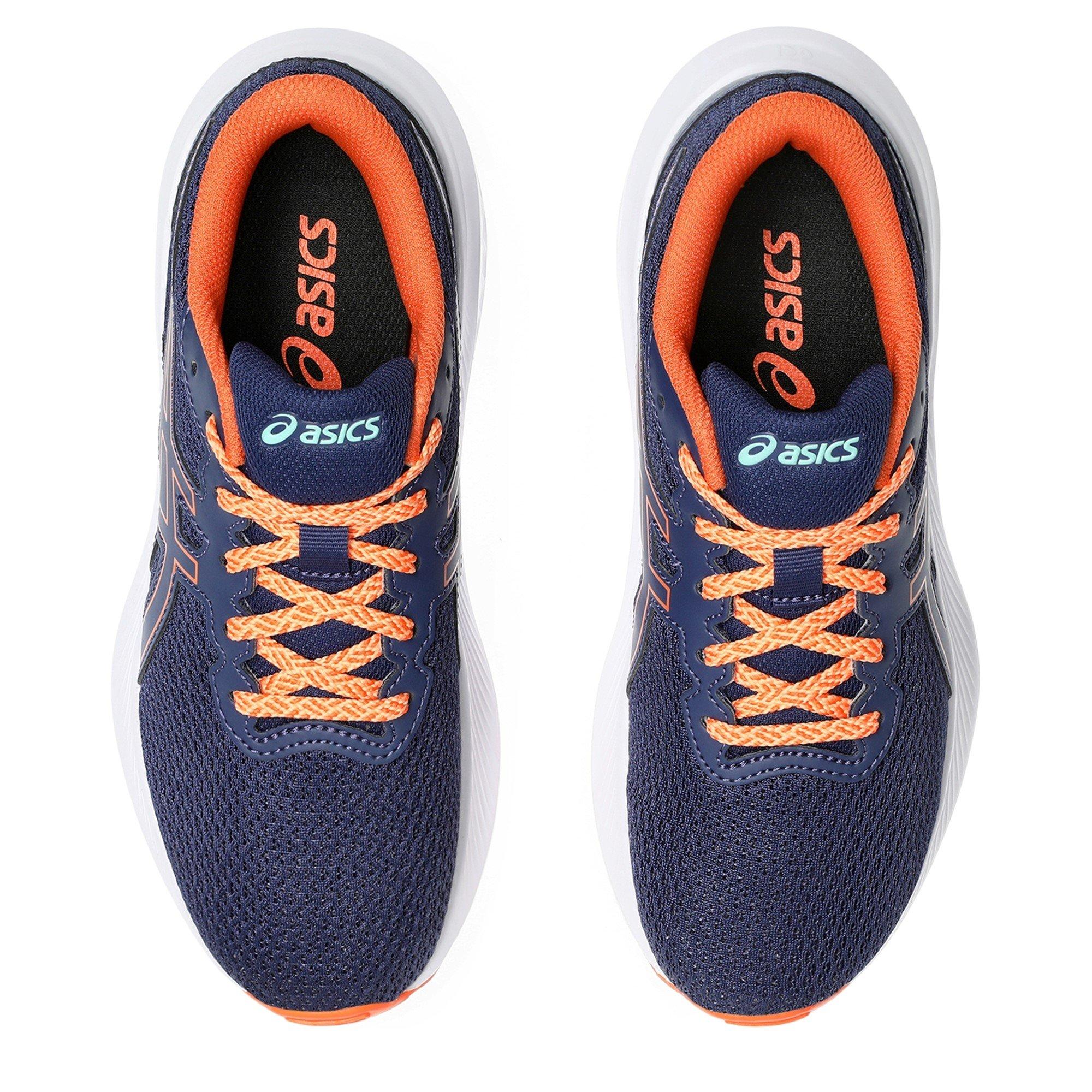 Azul/Laranja - Asics - Gel Excite 10 Grade School Running Shoes Juniors - 6