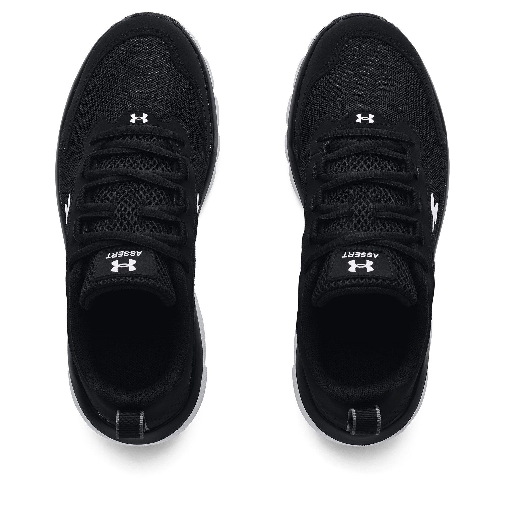 Negro - Under Armour - Assert 9 Running Shoes Junior - 4