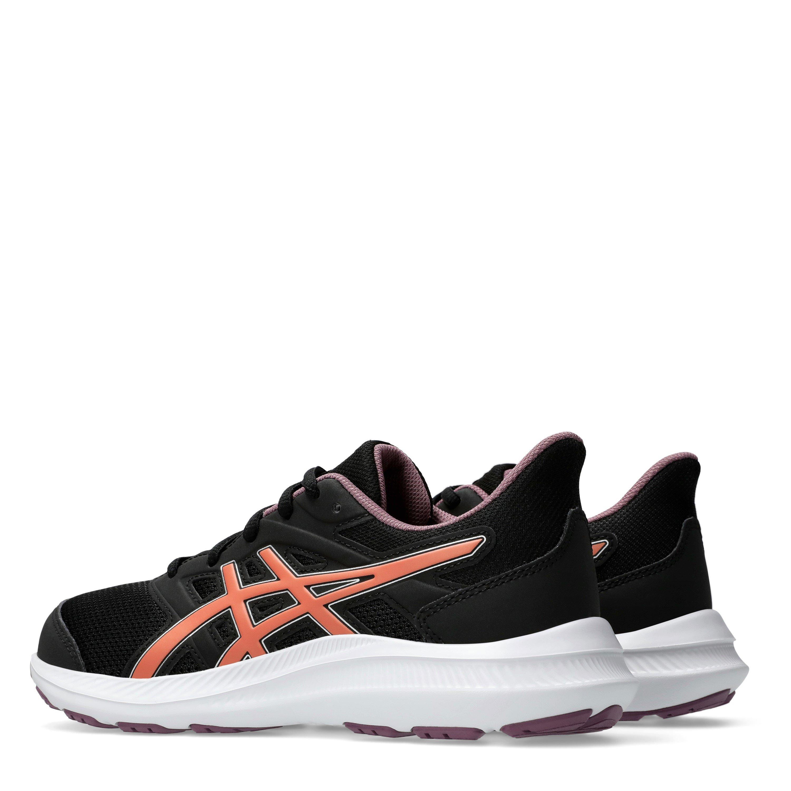Nero/Rosso - Asics - Jolt 4 Running Shoes Junior - 5