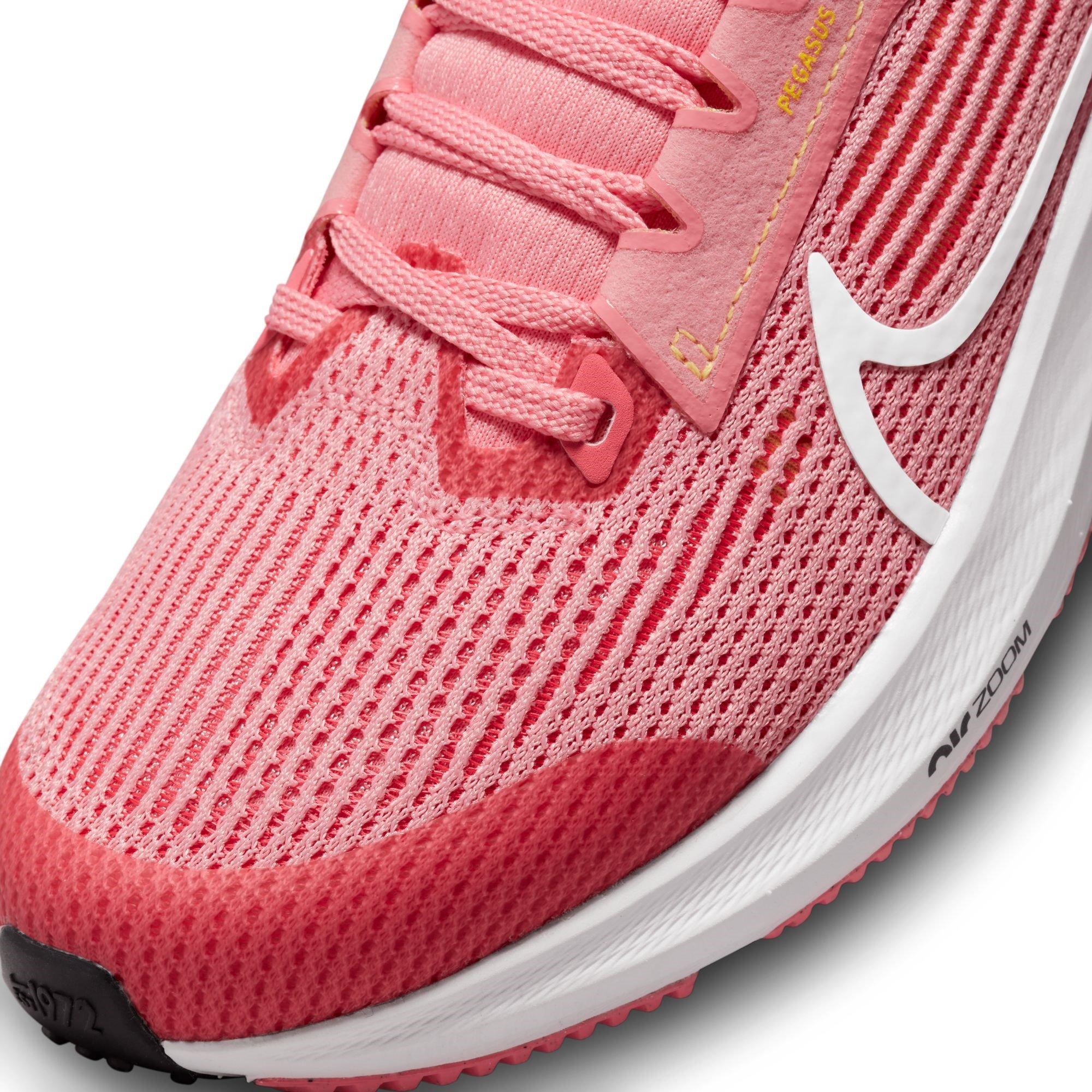 CORAL CHALK/WHI - Nike - Air Zoom Pegasus 40 Big Kids' Road Running Shoes - 7