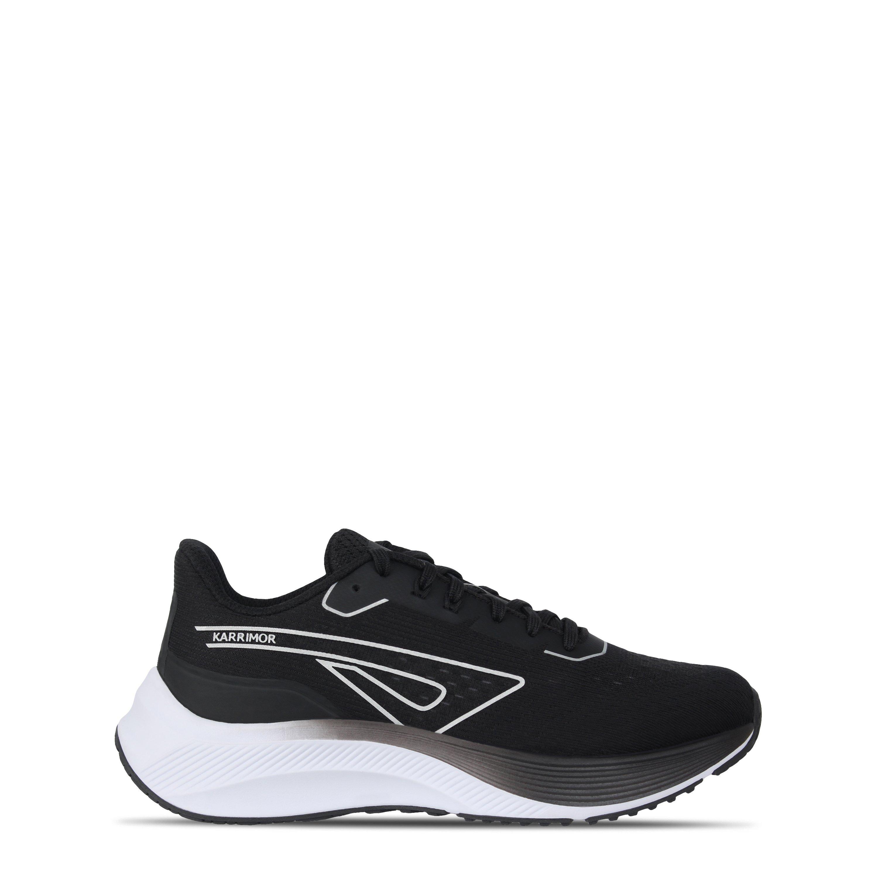 Black/White - Karrimor - Rapid 5 Road Running Shoes Junior - 1