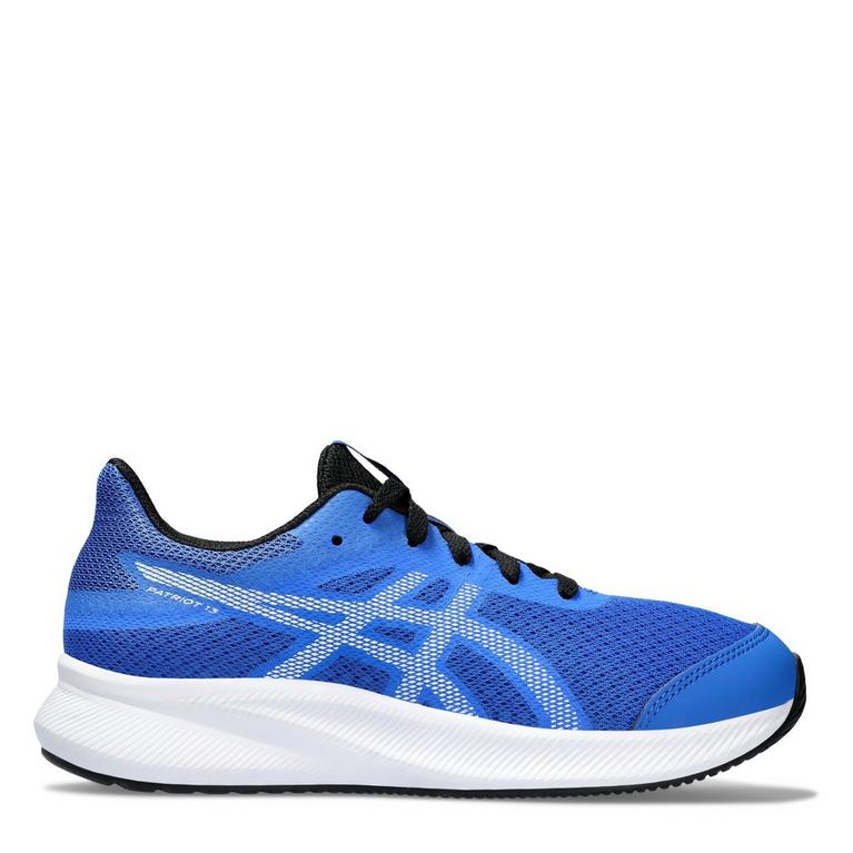 Blau/Weiß - Asics - Patriot 13 Junior Running Shoes - 1