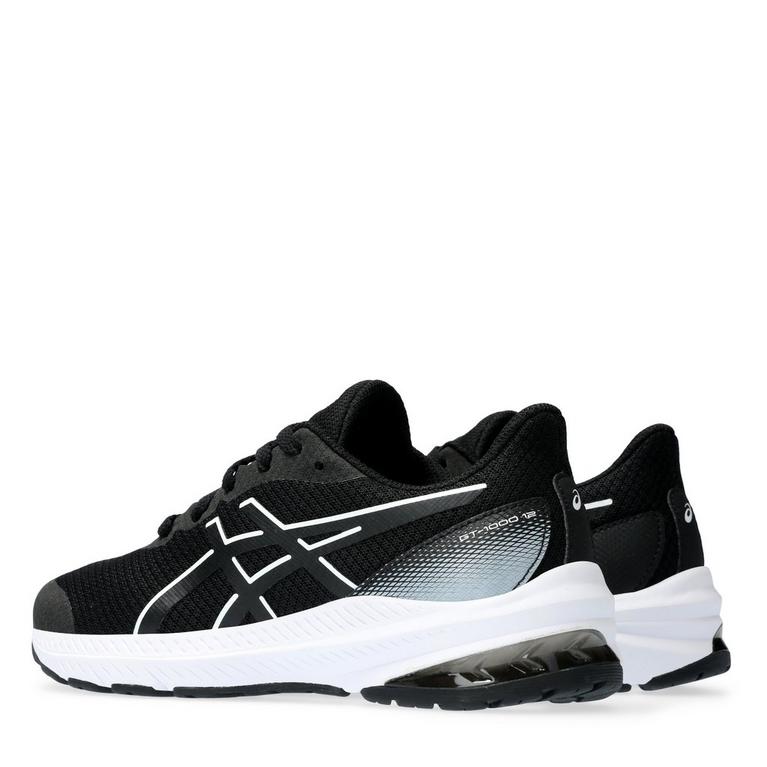 Schwarz/Weiß - Asics - GT-1000 12 Junior Running Shoes - 5