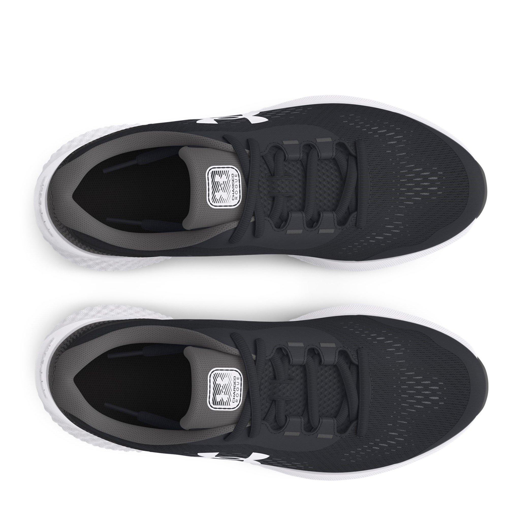 Crna - Under Armour - Rogue 4 Running Shoes Junior Boys - 4