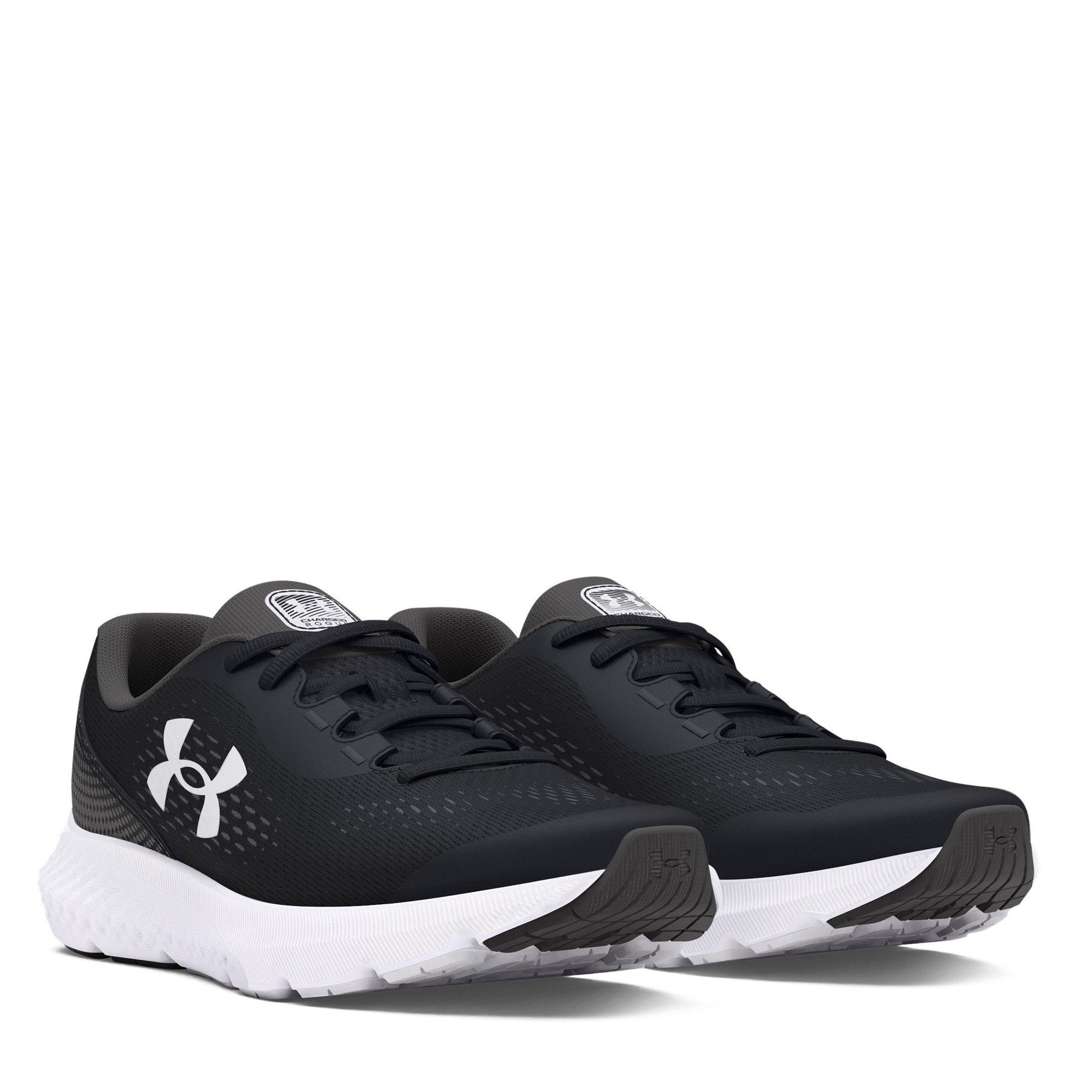 Crna - Under Armour - Rogue 4 Running Shoes Junior Boys - 5