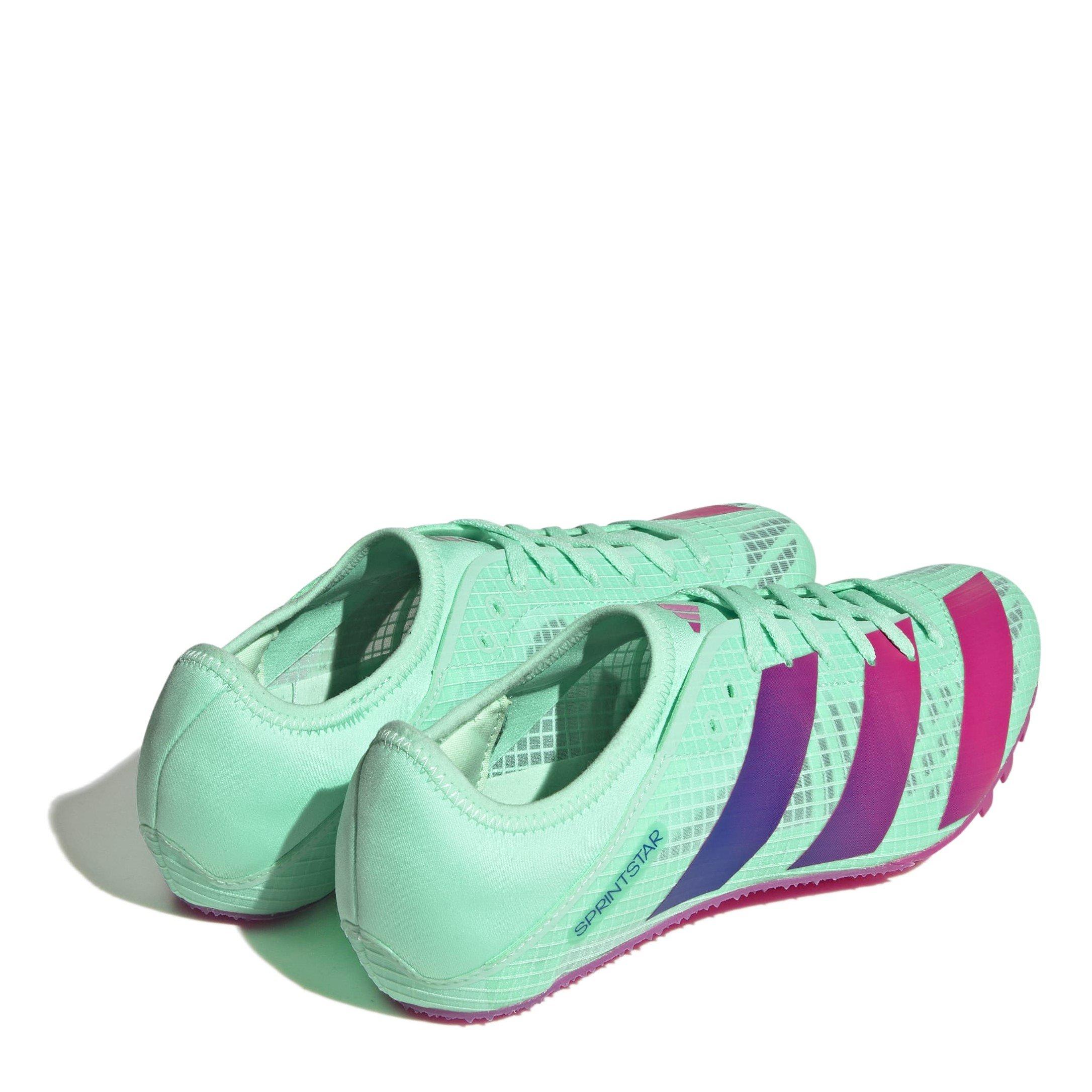 Verde - adidas - Sprintstar Track Running Spike - 4