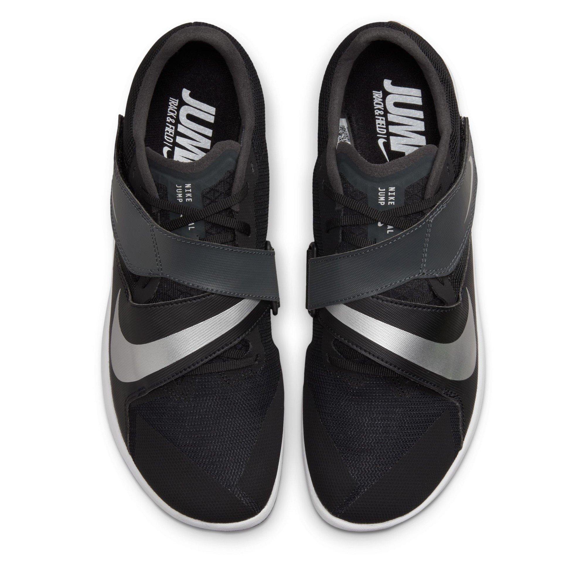 Zwart/Metallic - Nike - Men's Zoom Rival Jump Trainer Track Running Spikes - 6