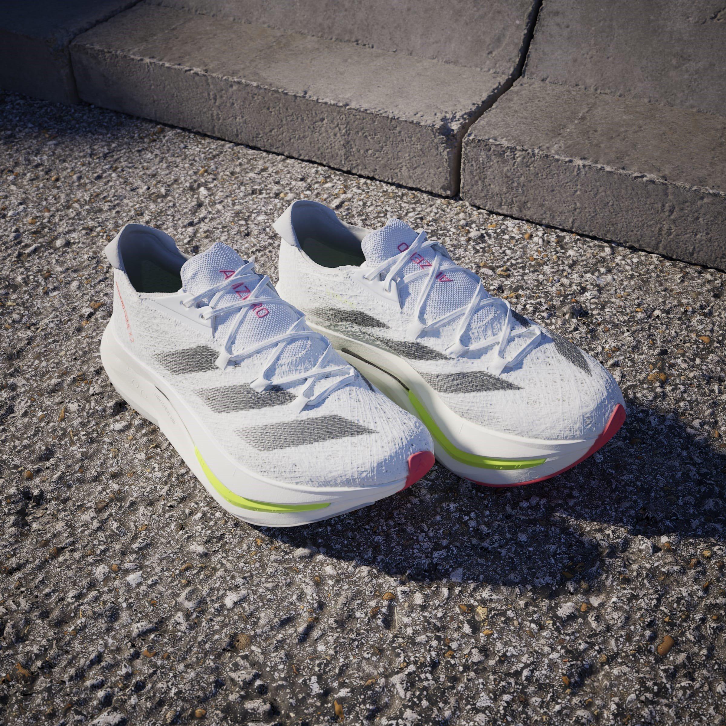 FTWWHT/CBLACK/L - adidas - Adizero Prime X2 Running Shoes Mens - 12