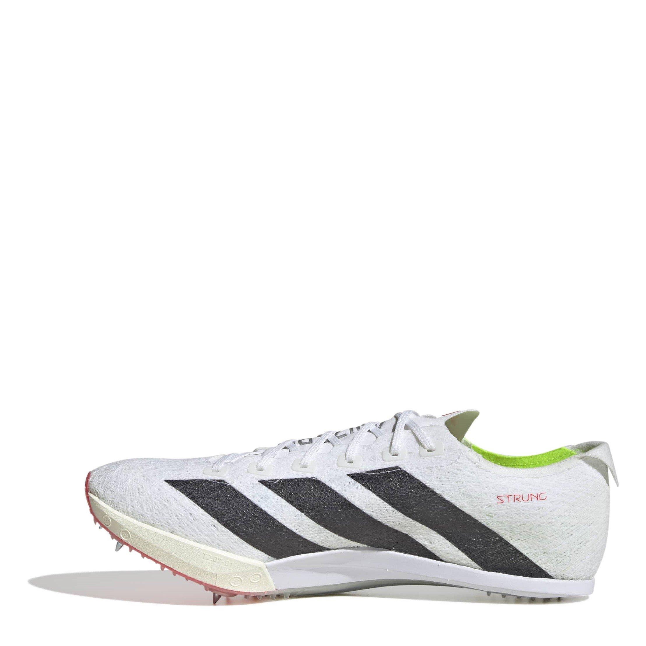 White/Core Blck - adidas - Adizero Track Running Spikes Adults - 2