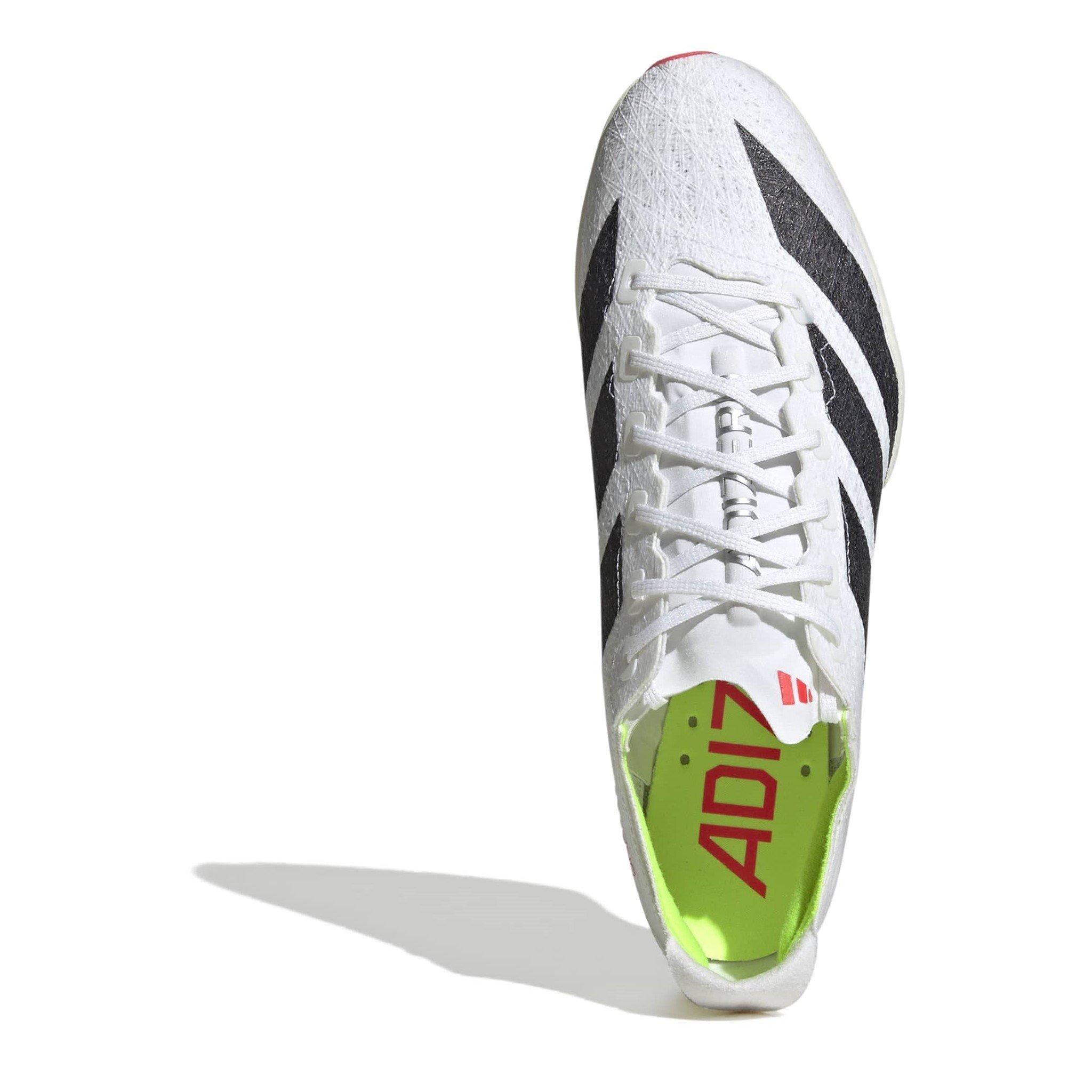 White/Core Blck - adidas - Adizero Track Running Spikes Adults - 5