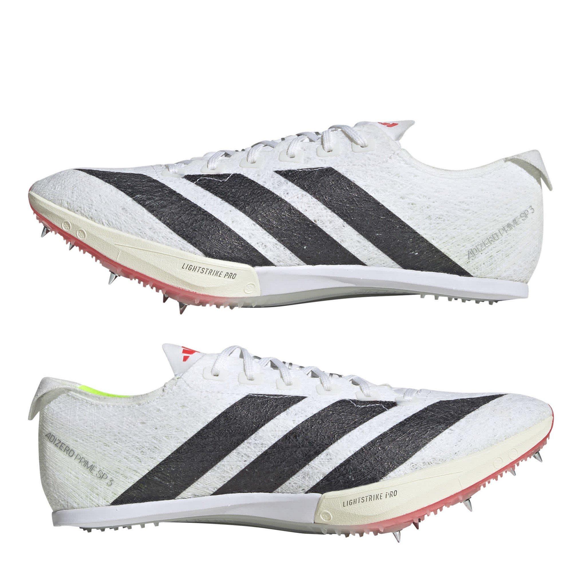 White/Core Blck - adidas - Adizero Track Running Spikes Adults - 9