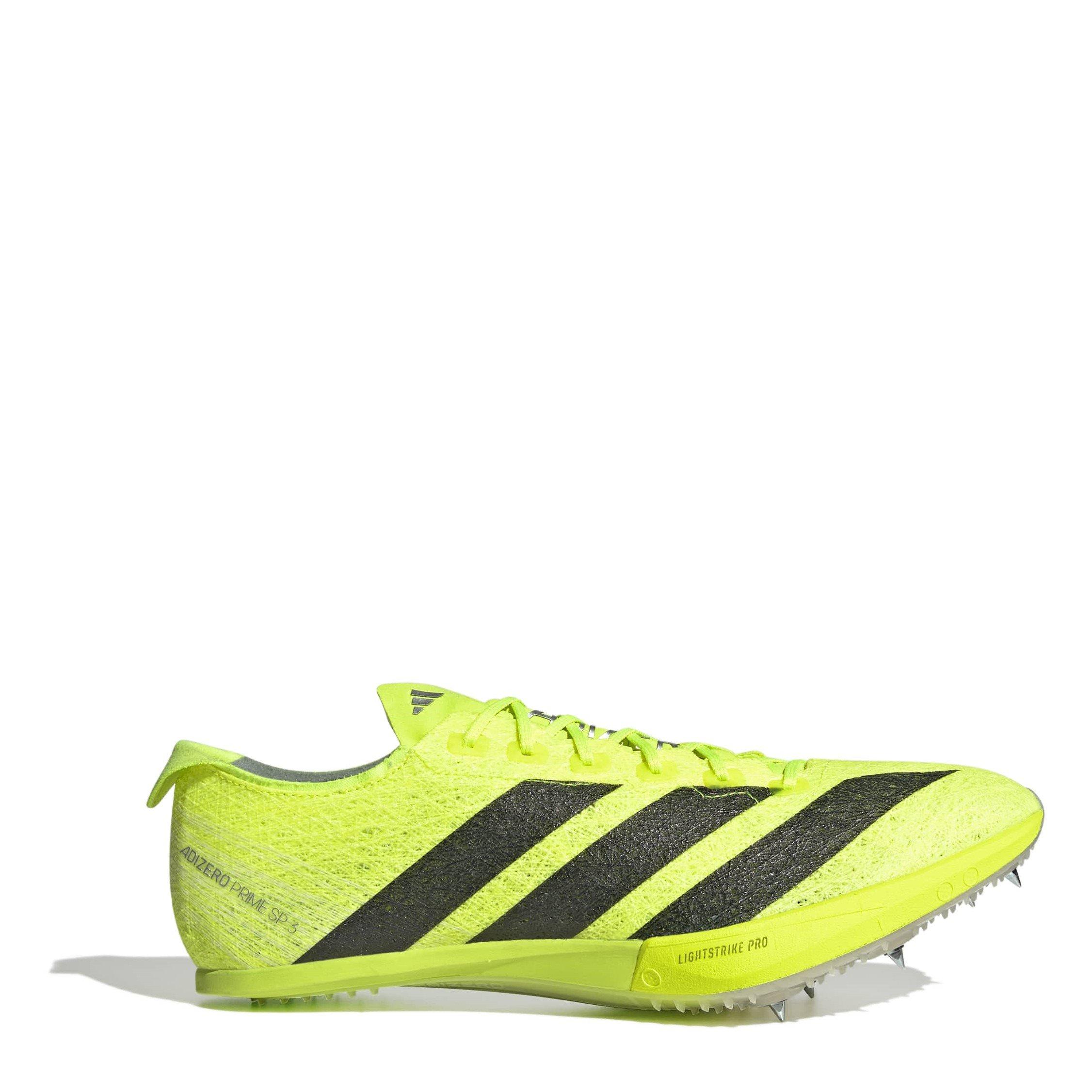 Lucid Lemon/Blk - adidas - Adizero Track Running Spikes Adults - 1