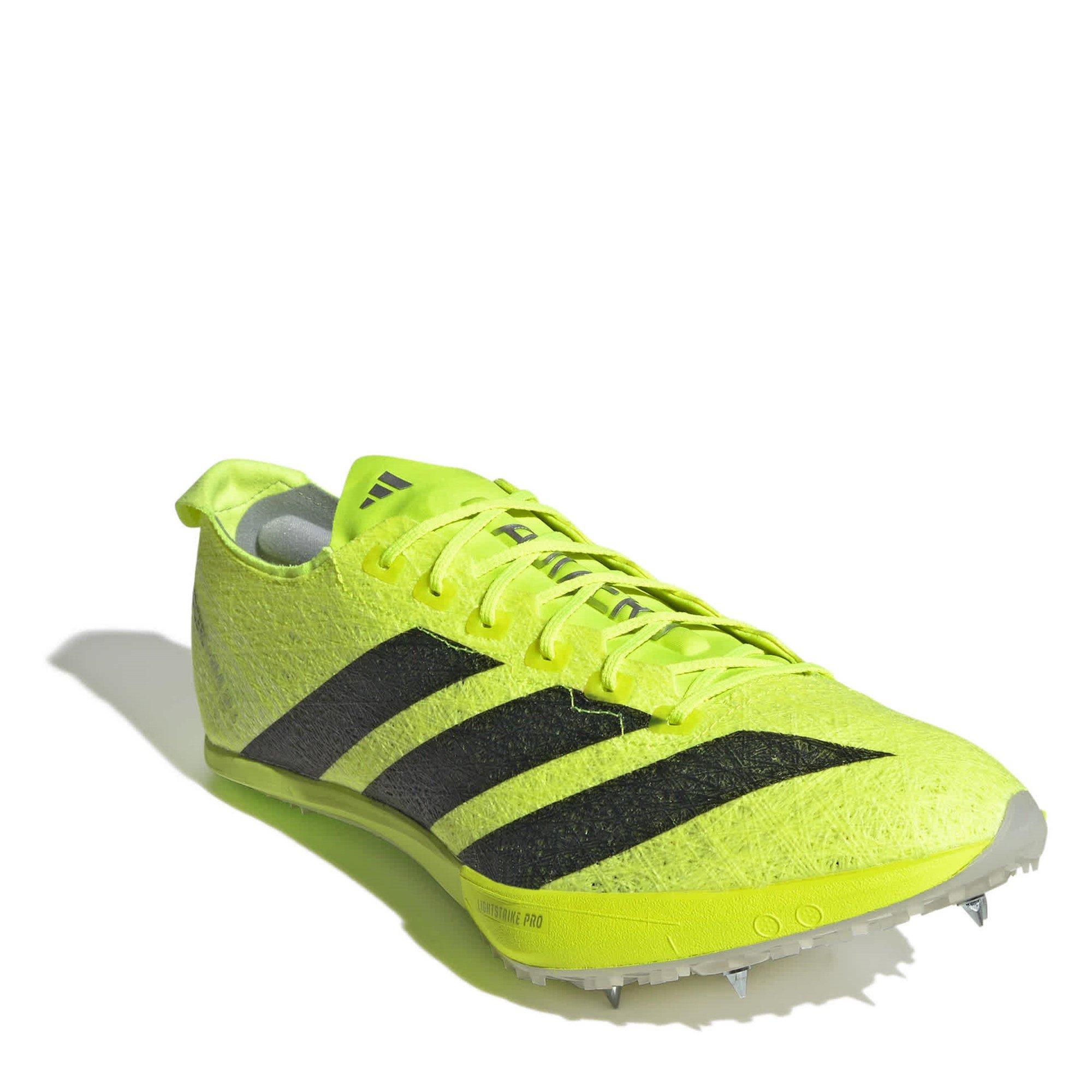Lucid Lemon/Blk - adidas - Adizero Track Running Spikes Adults - 3