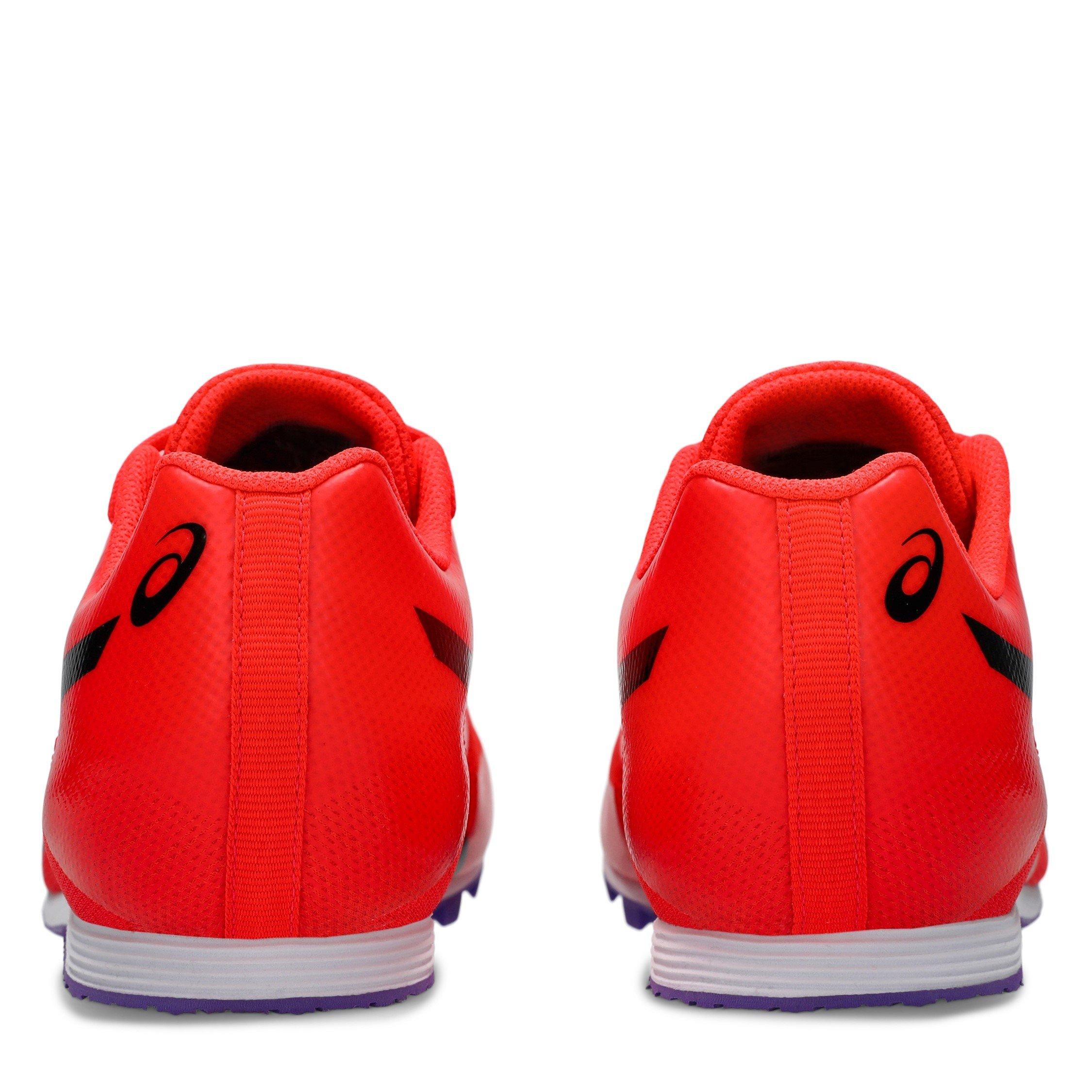 FLASH RED/BLACK - Asics - Hyper LD 6 Mens Track Running Shoes - 7