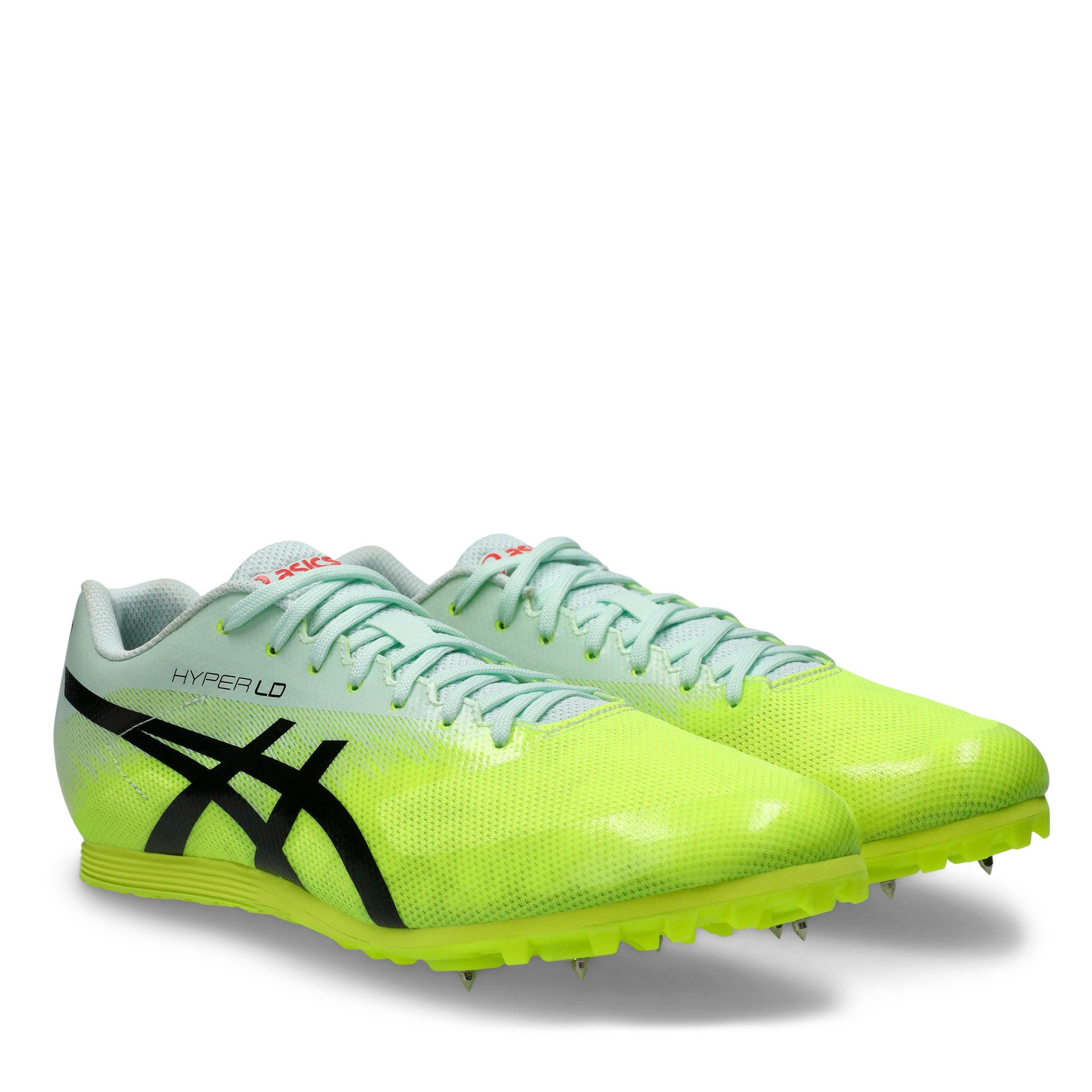 YELLOW/BLACK - Asics - Hyper LD 6 Mens Track Running Shoes - 4