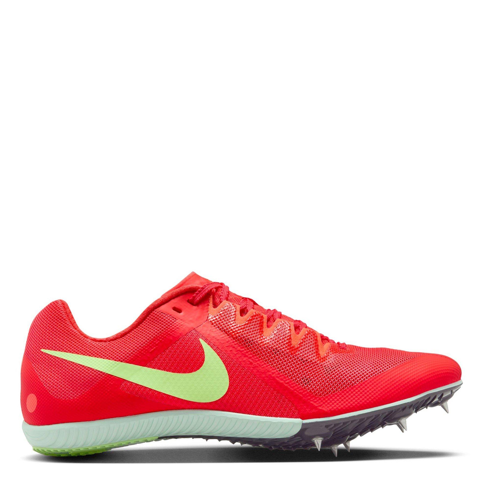 Nike Men's Zoom Rival  Trainer Track Running Spikes - Red - 8 (42.5)
