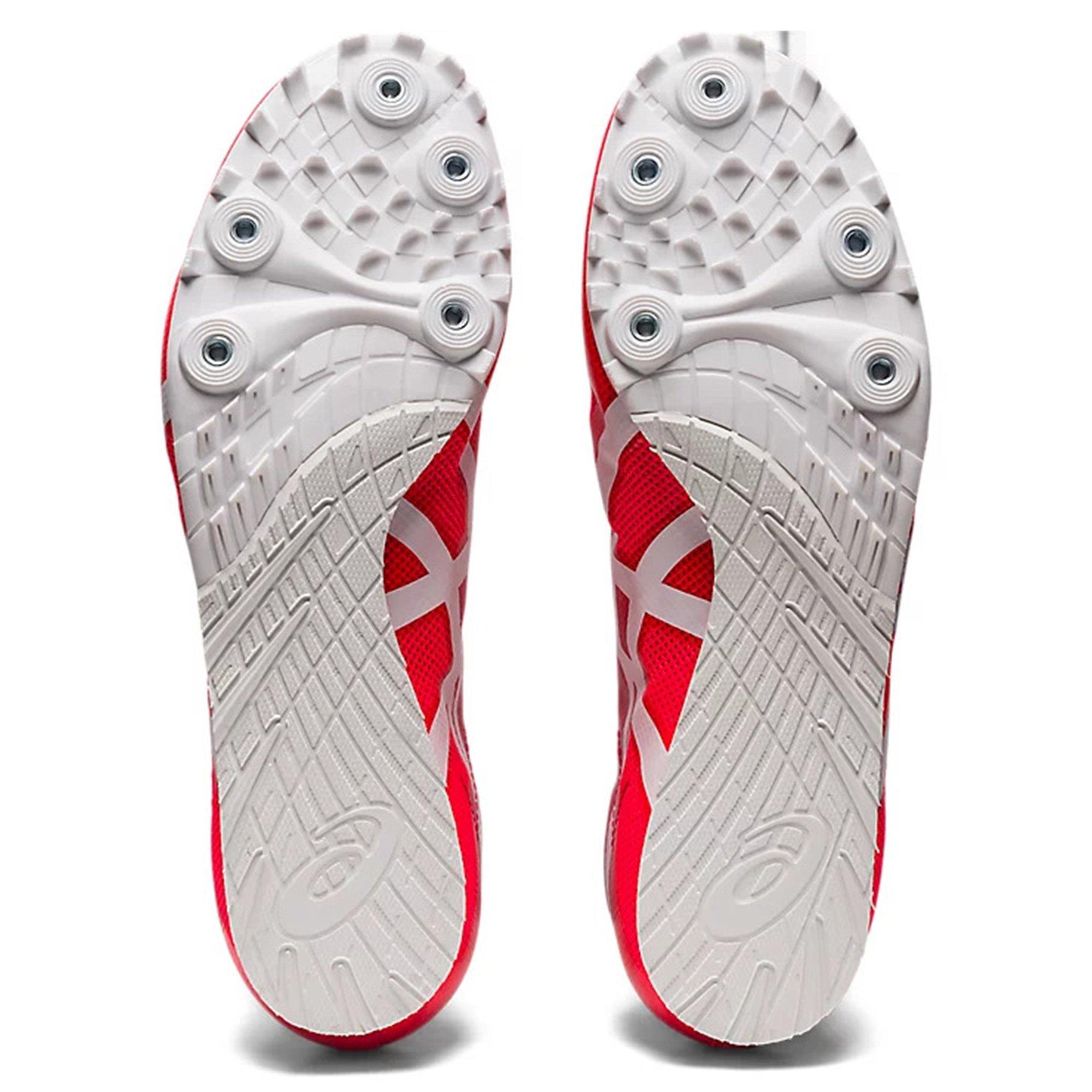 DIVA PINK/WHITE - Asics - asics Hyper LD 6 Mens Track Running Shoes - 4