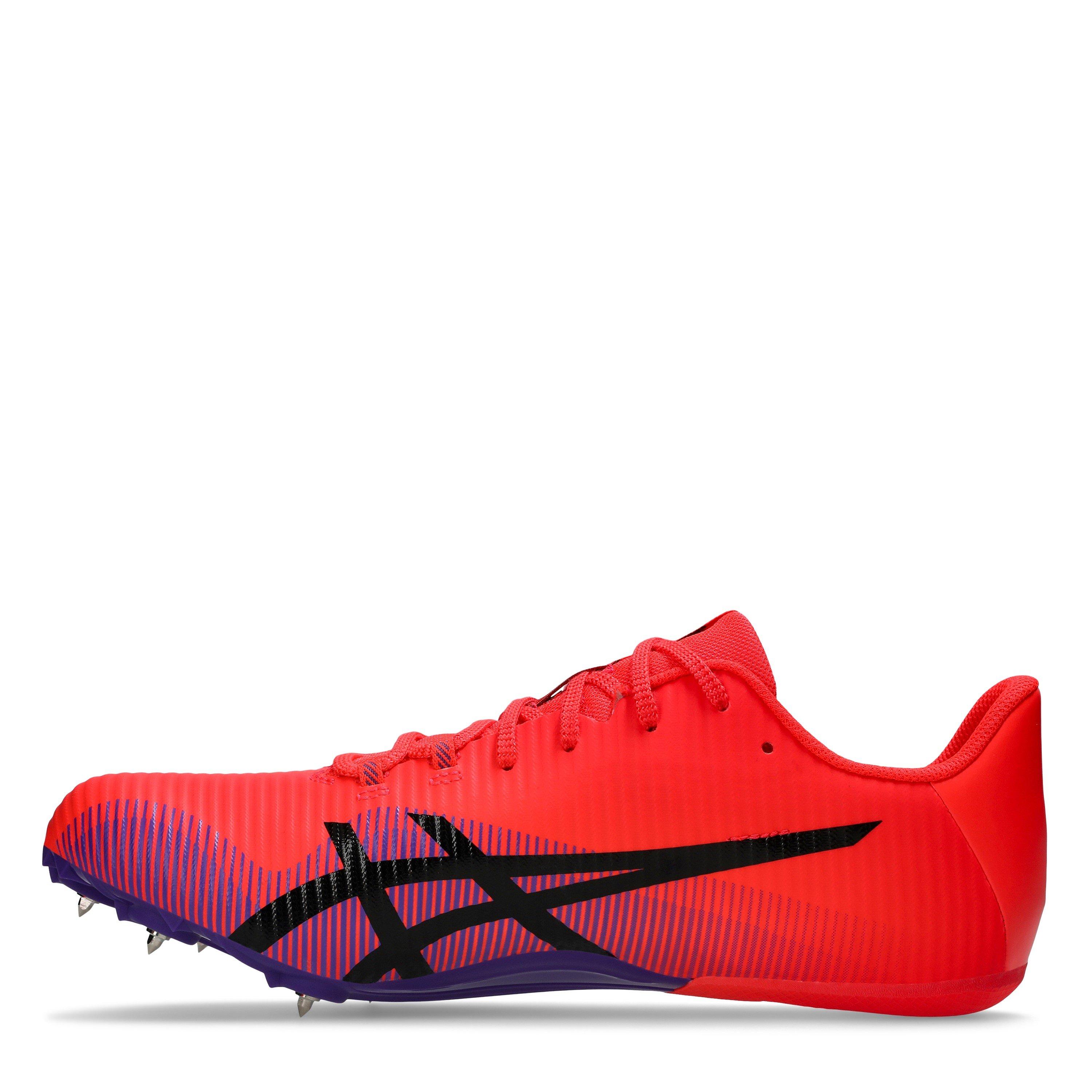 FLASH RED/BLACK - Asics - Hypersprint 8 Mens Track Running Shoes - 2