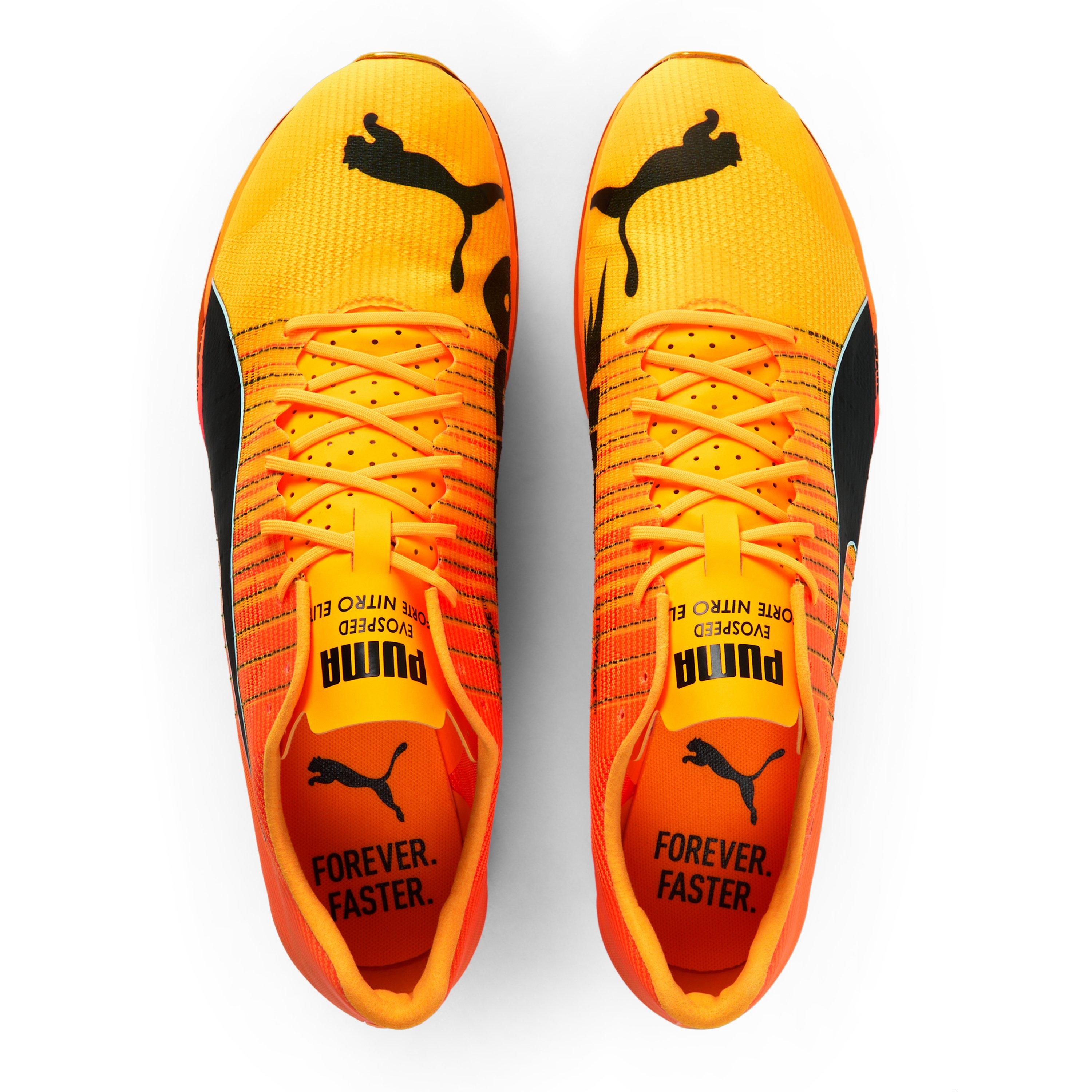 Puma Men's Evospeed Forte Nitro Elit Track Running Spikes | Sports