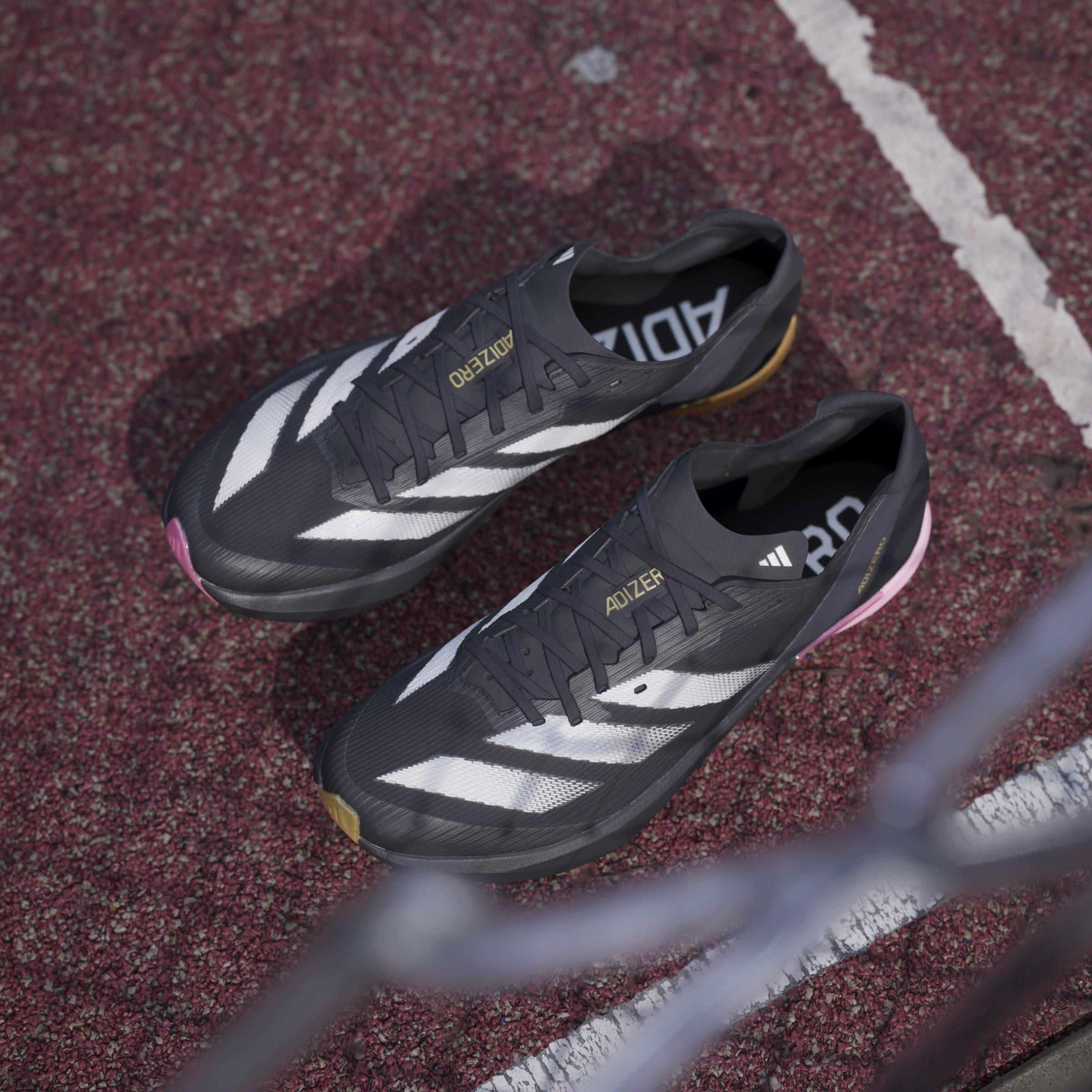 Blk/Met/Sprk - adidas - Adizero Ambition Track Running Shoes Mens - 16