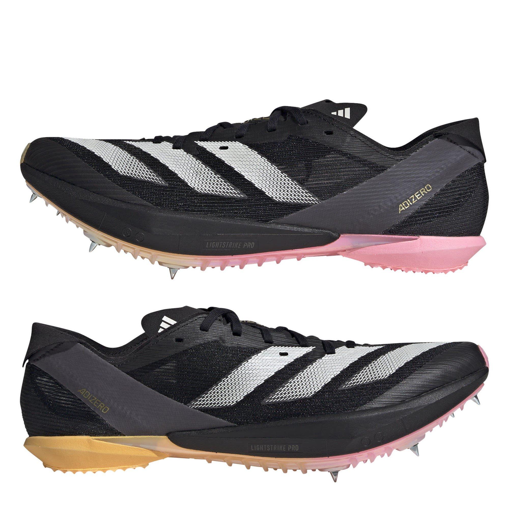 Blk/Met/Sprk - adidas - Adizero Ambition Track Running Shoes Mens - 9