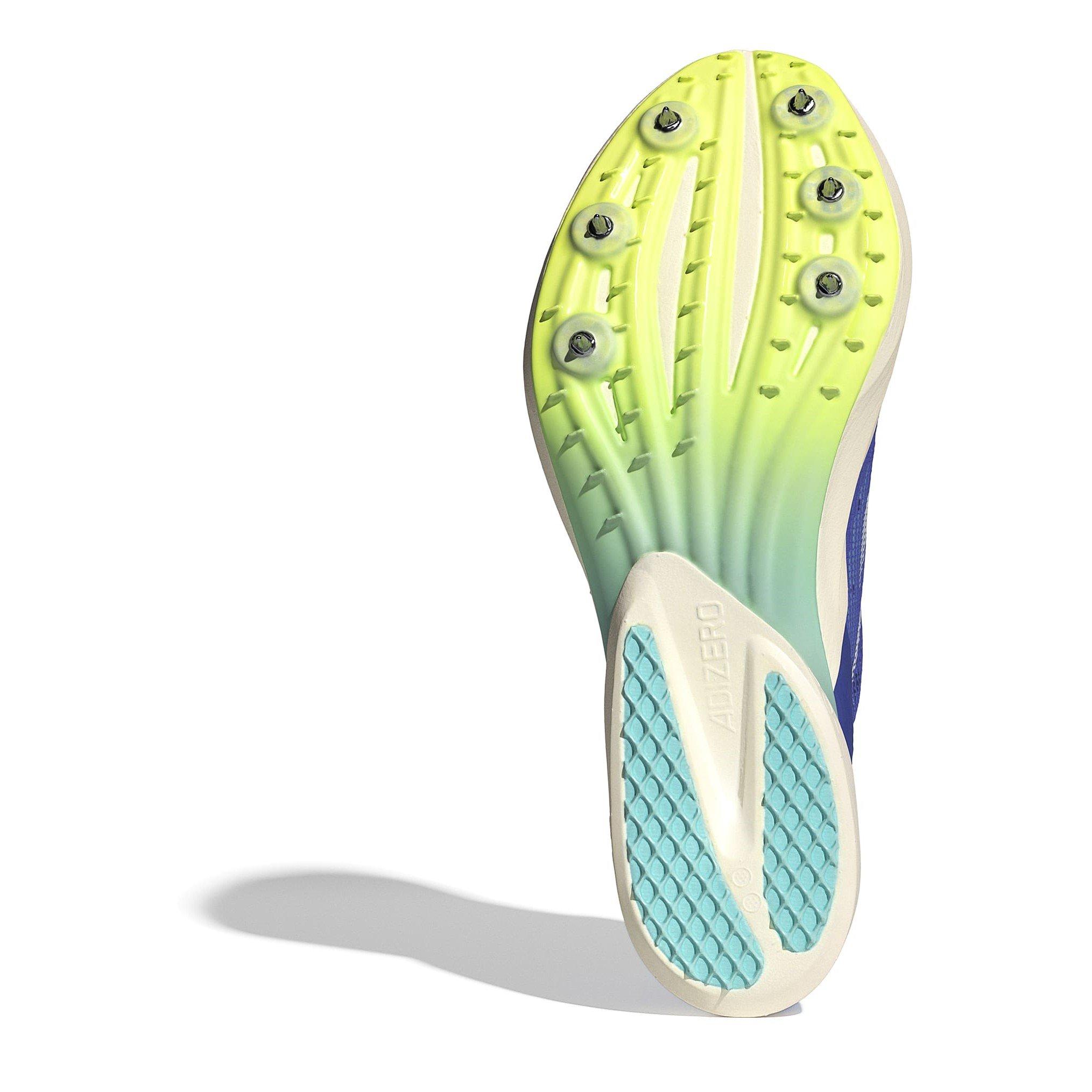 Blue/Met/Lmn - adidas - Adizero Avanti Running Shoes - 6