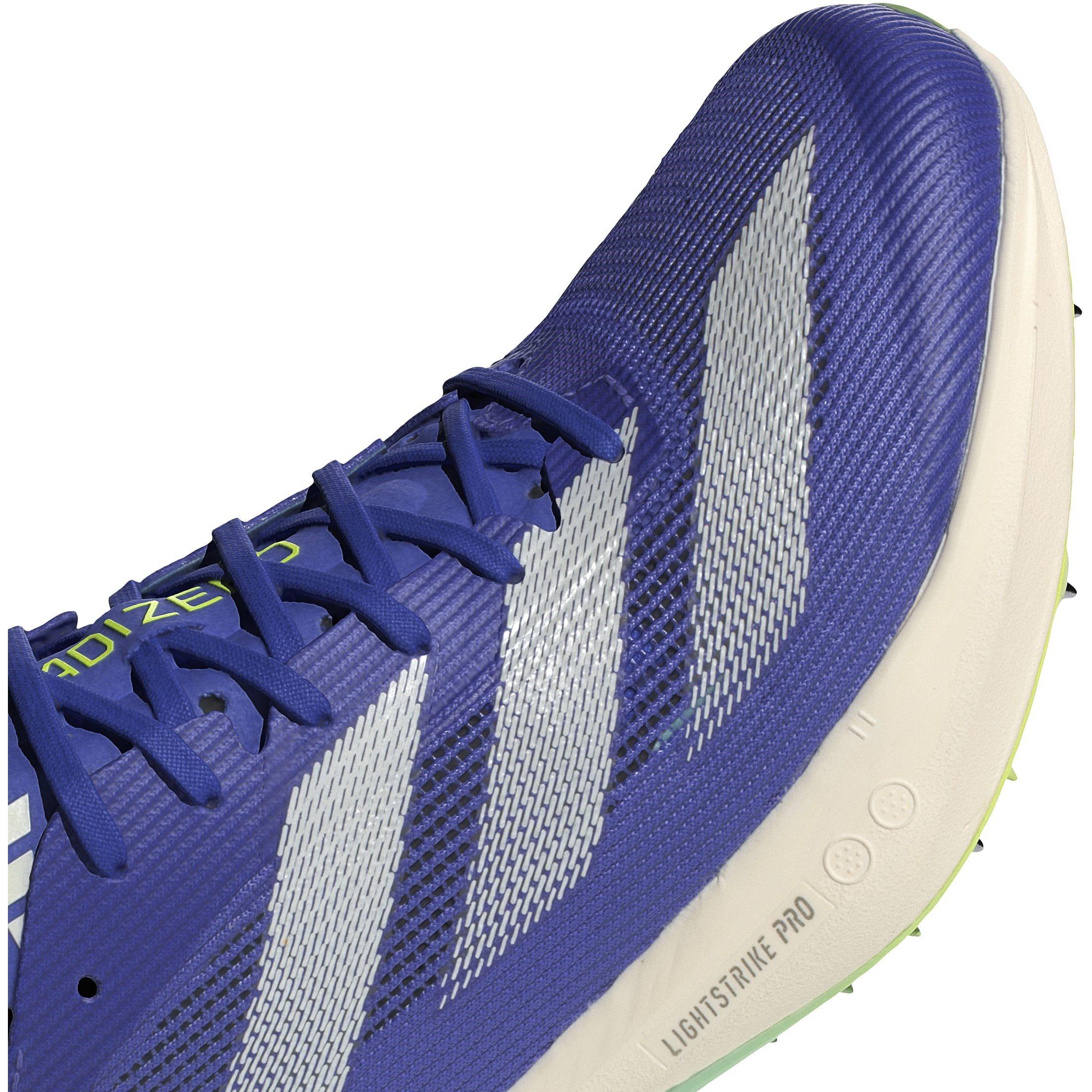 Blue/Met/Lmn - adidas - Adizero Avanti Running Shoes - 7