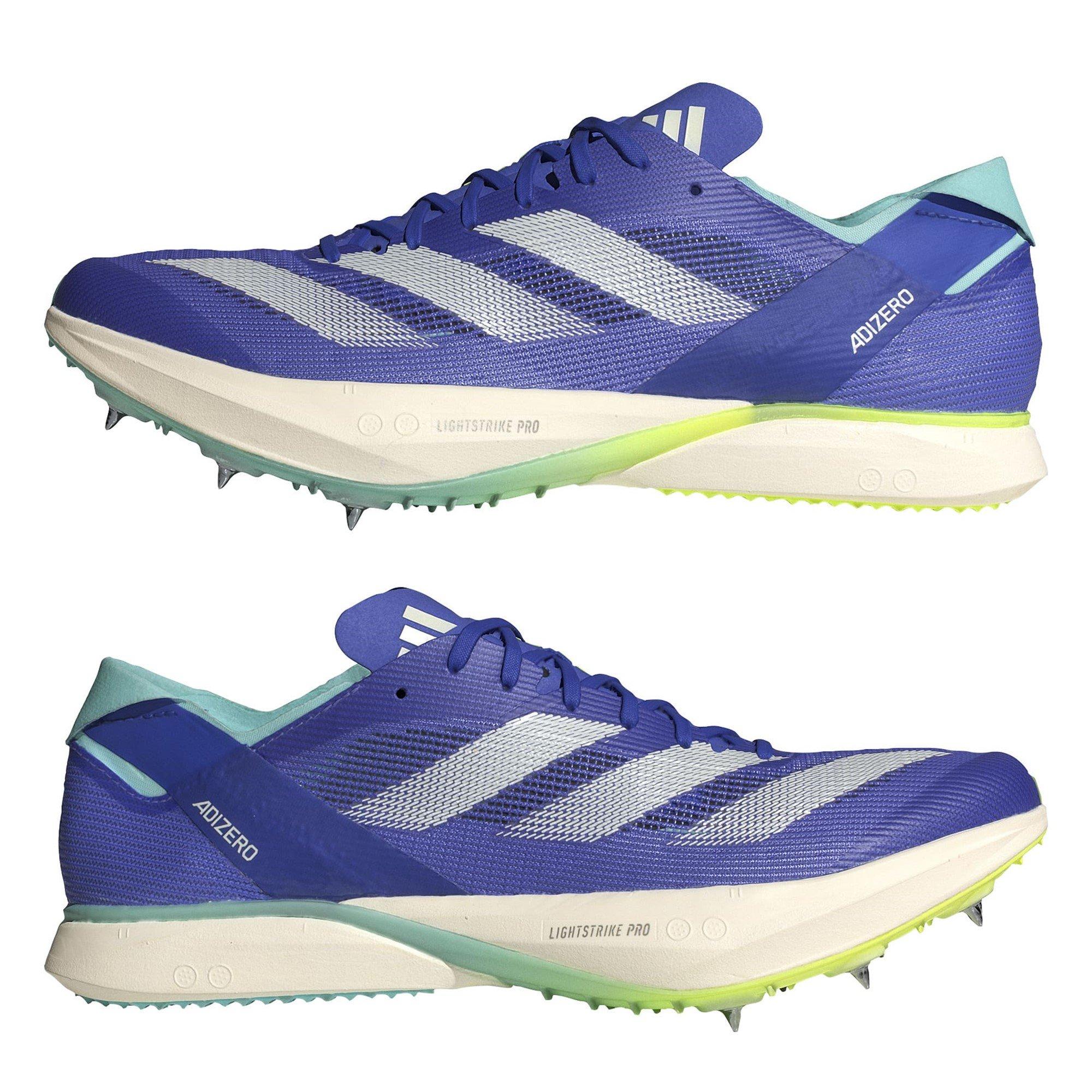 Blue/Met/Lmn - adidas - Adizero Avanti Running Shoes - 9