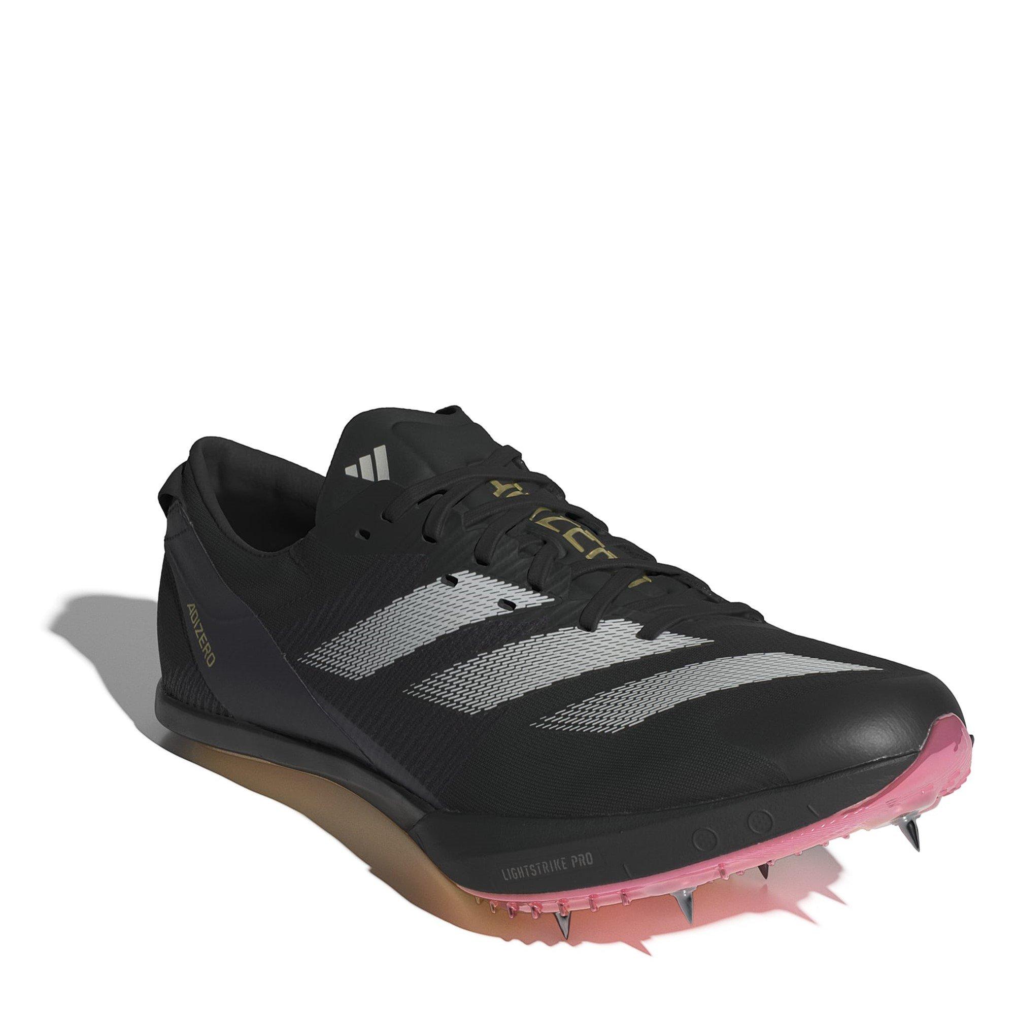 Blk/Met/Sprk - adidas - Adizero Finesse Running Spikes Mens - 3