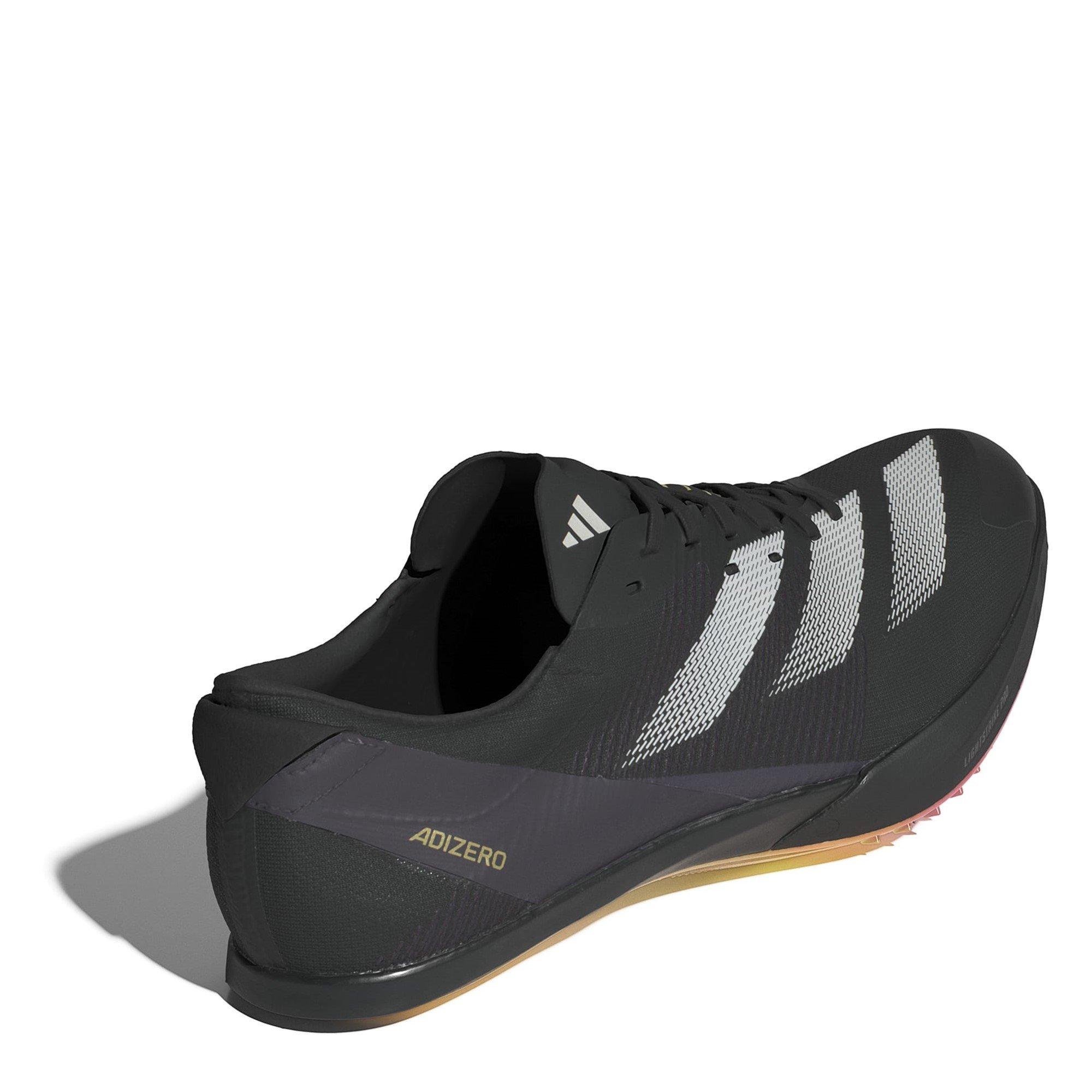 Blk/Met/Sprk - adidas - Adizero Finesse Running Spikes Mens - 4