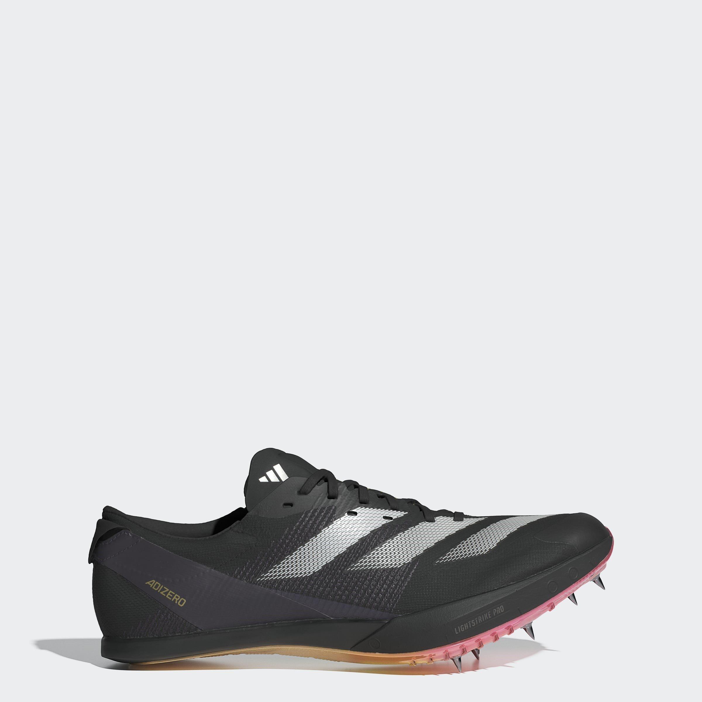 Blk/Met/Sprk - adidas - Adizero Finesse Running Spikes Mens - 10