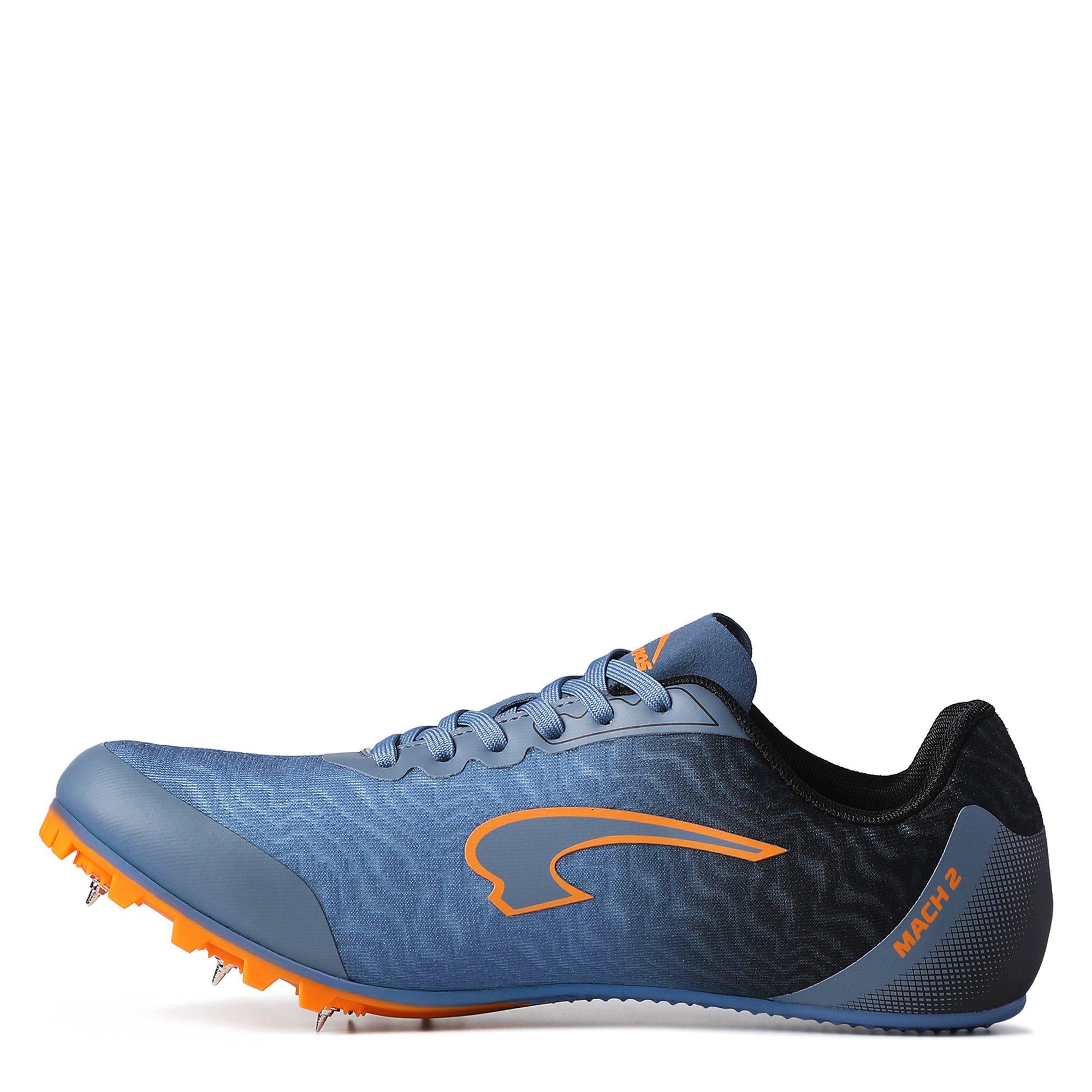 GREY/ORG  - Kronos - Mach Track Shoes Mens - 2