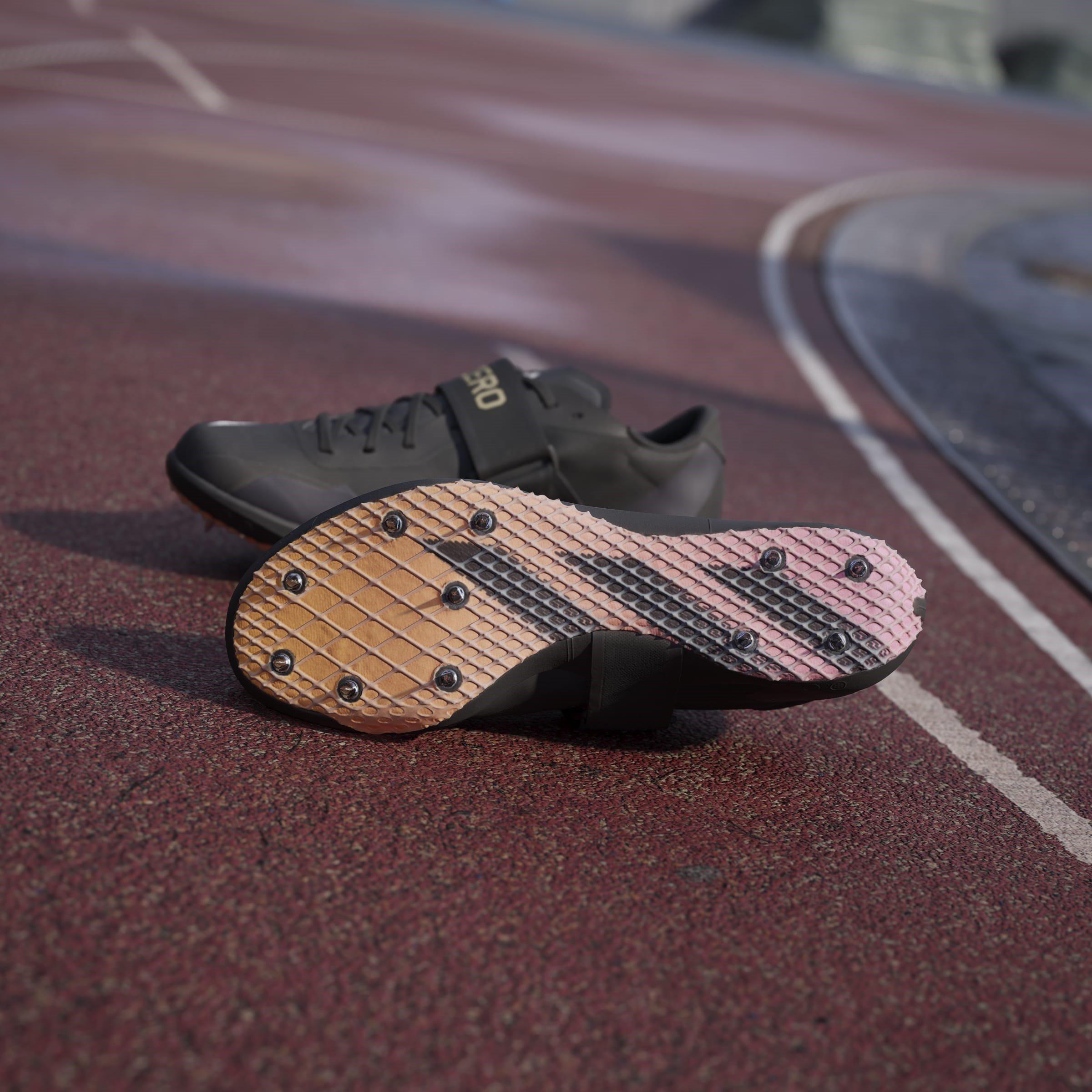 Blk/Met/Sprk - adidas - Adizero HJ Track and Field Shoes Mens - 12