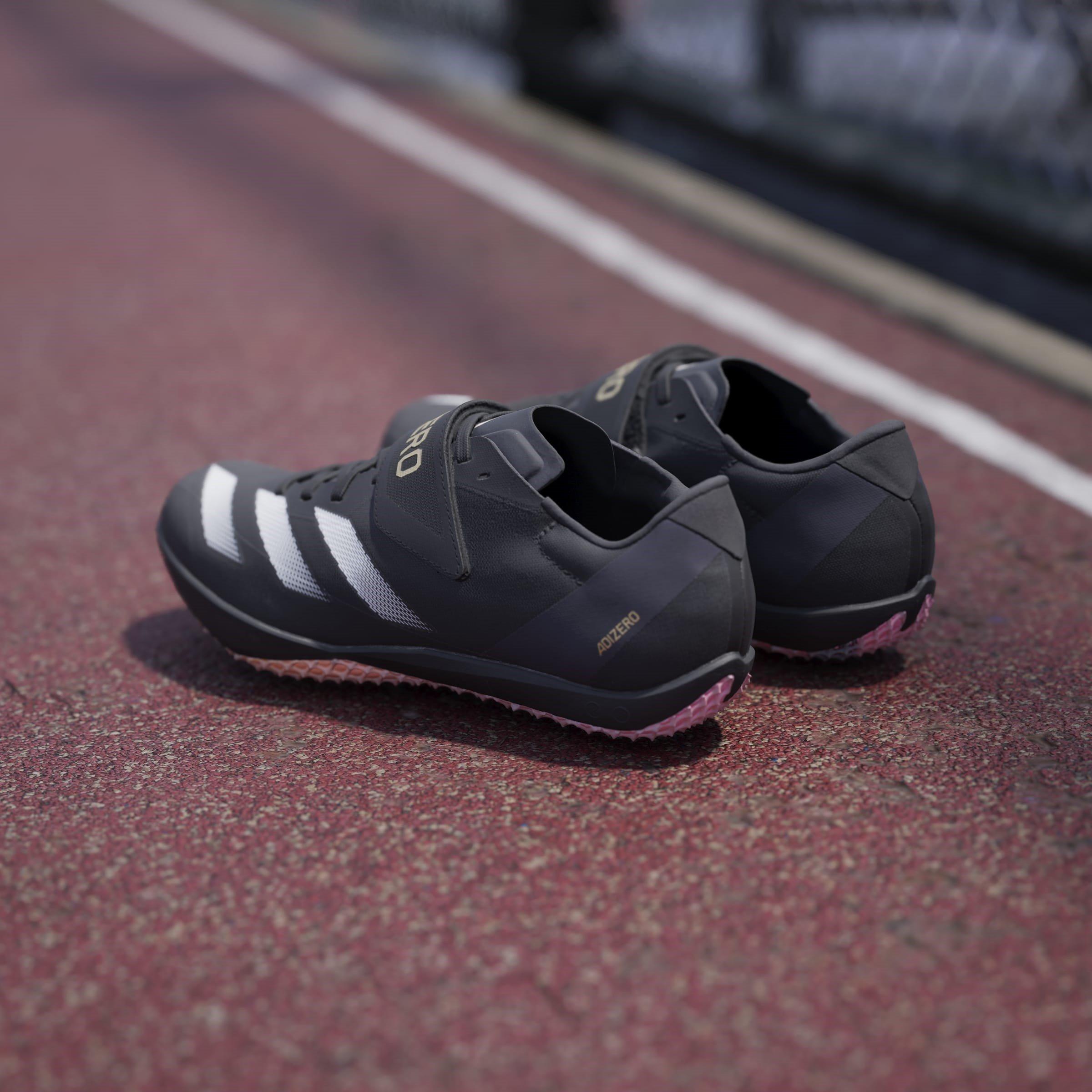 Blk/Met/Sprk - adidas - Adizero HJ Track and Field Shoes Mens - 14