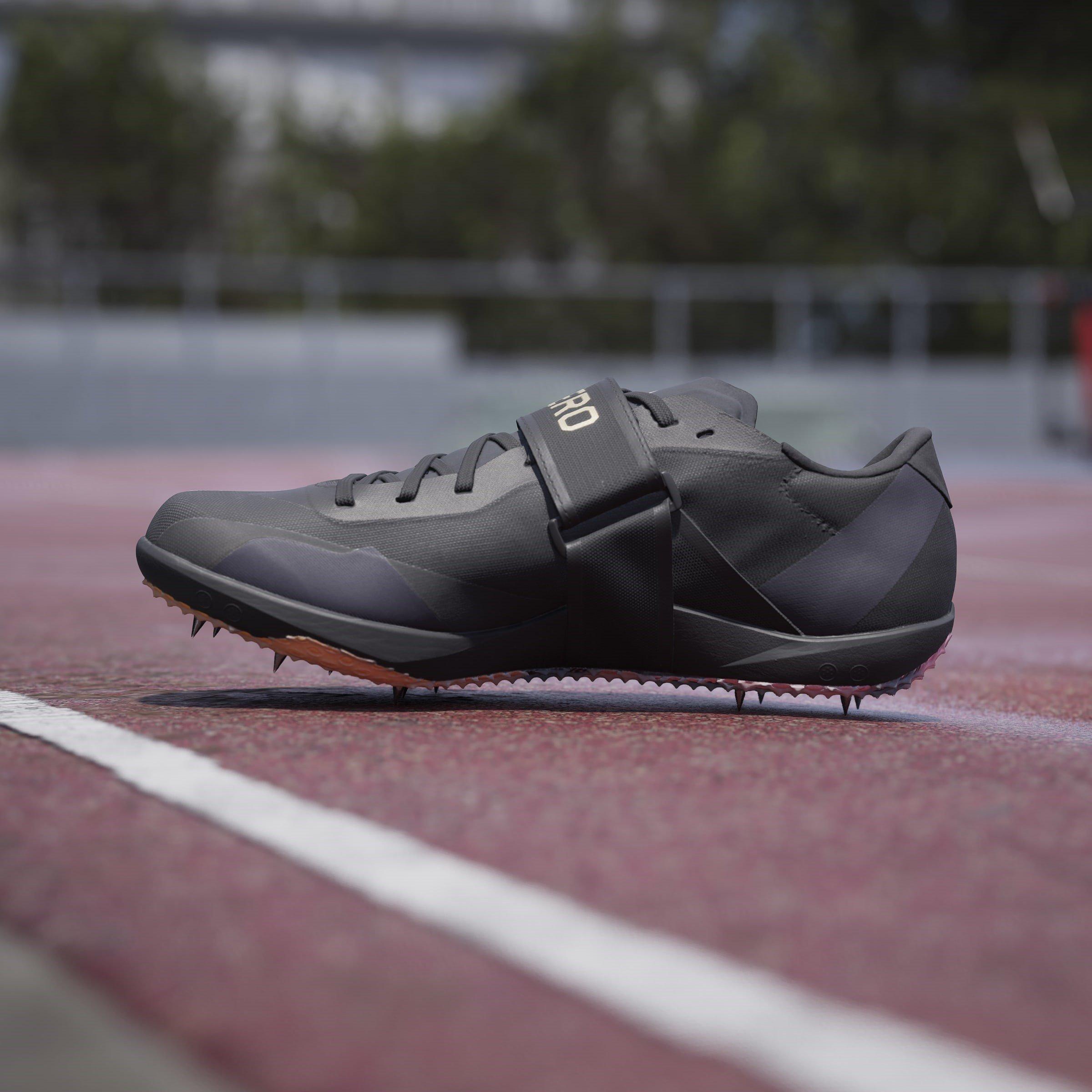 Blk/Met/Sprk - adidas - Adizero HJ Track and Field Shoes Mens - 15