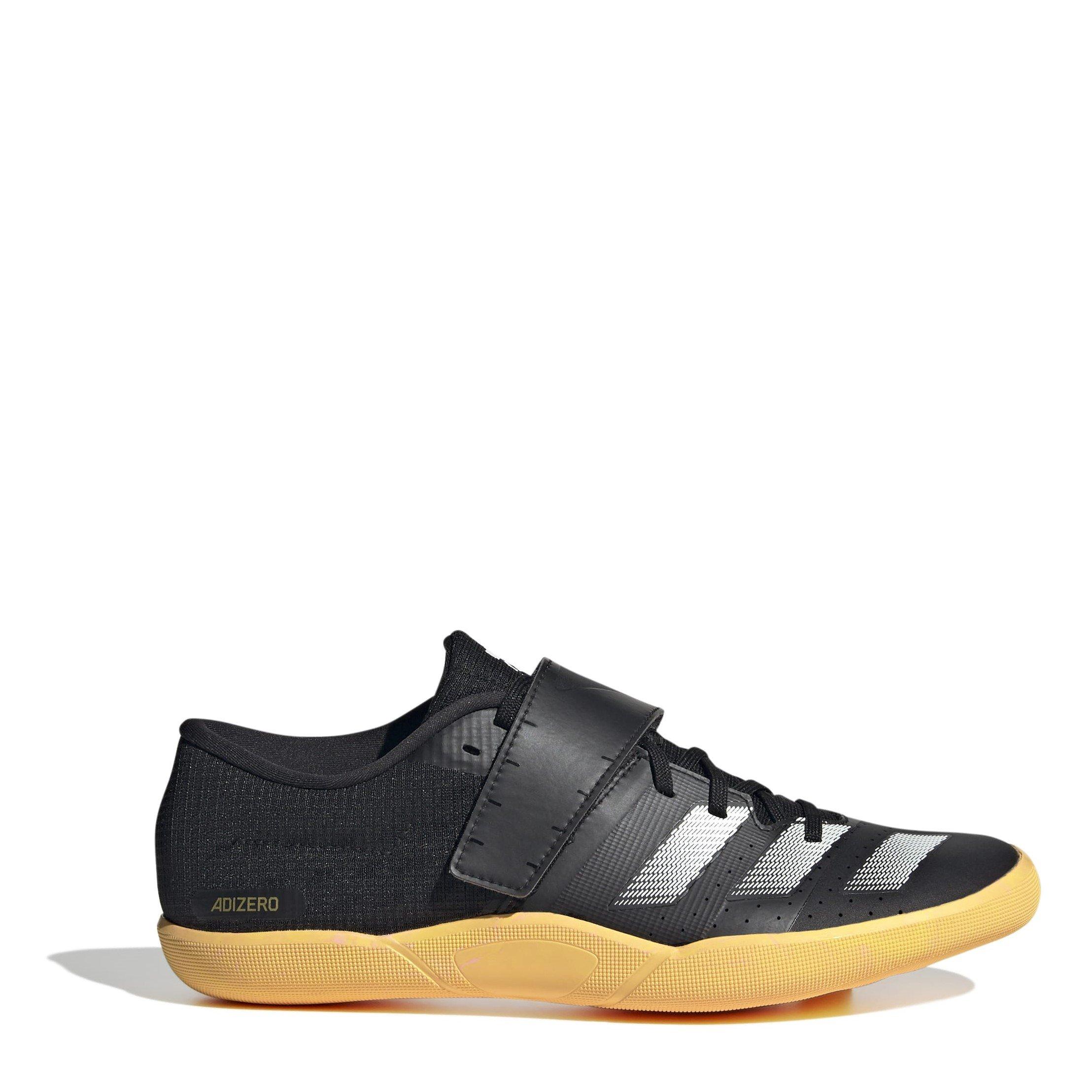 Adidas Boys Adizero Throws Running Spikes Juniors - Blk/Met/Sprk - 5 (38)
