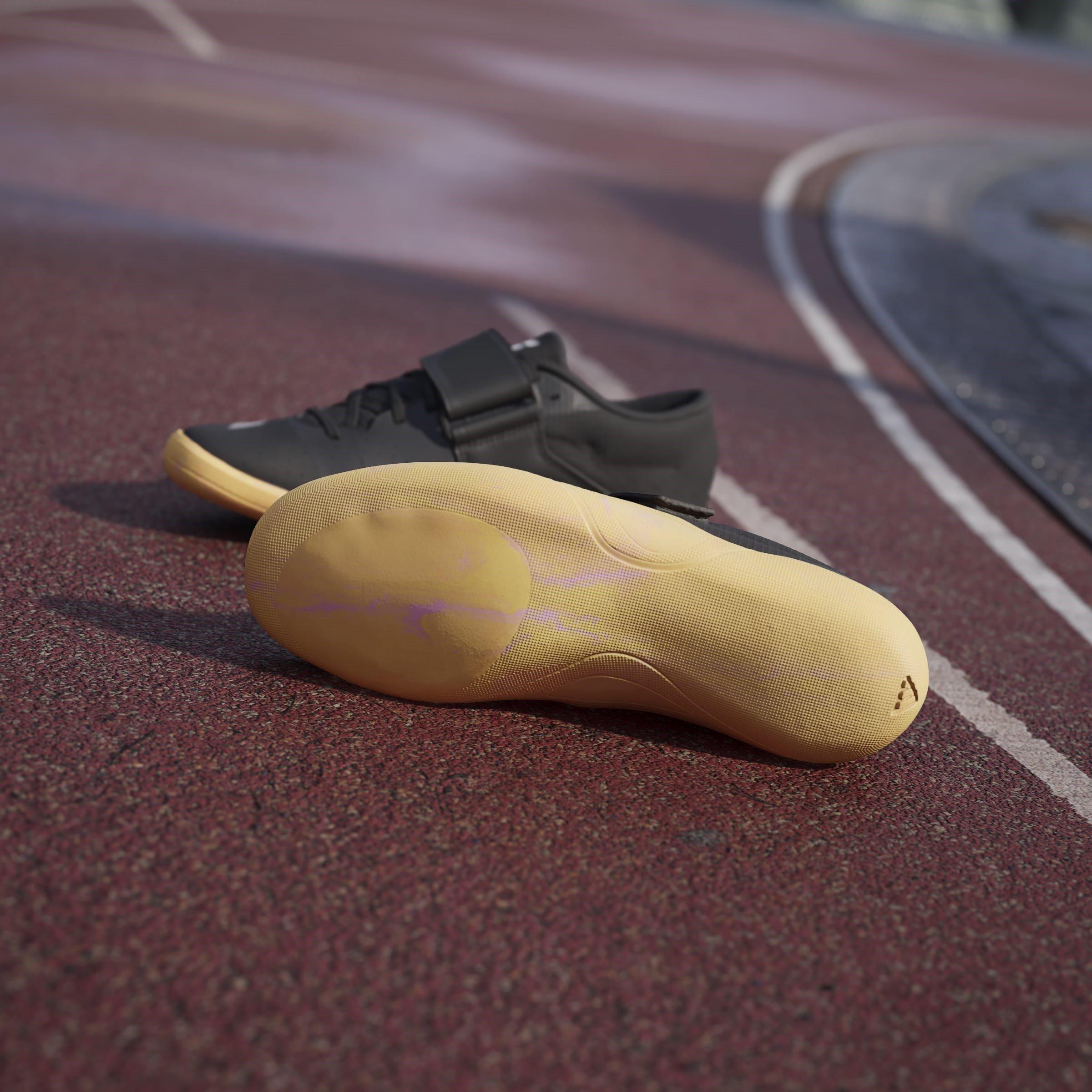 Blk/Met/Sprk - adidas - Adizero Throws Running Spikes Juniors - 12