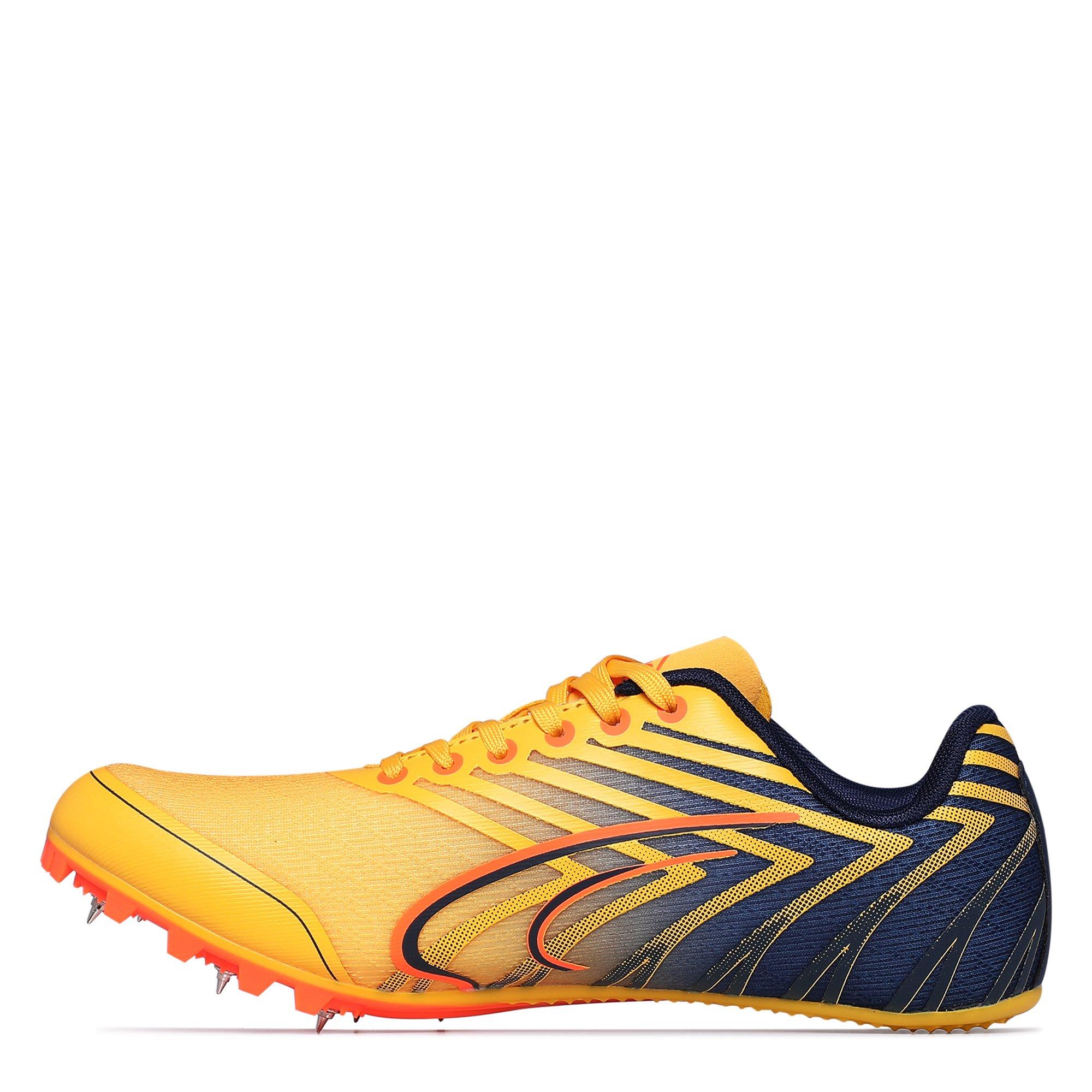 YELLOW/NAVY - Kronos - Mach 2 Mens Spikes Shoes - 2