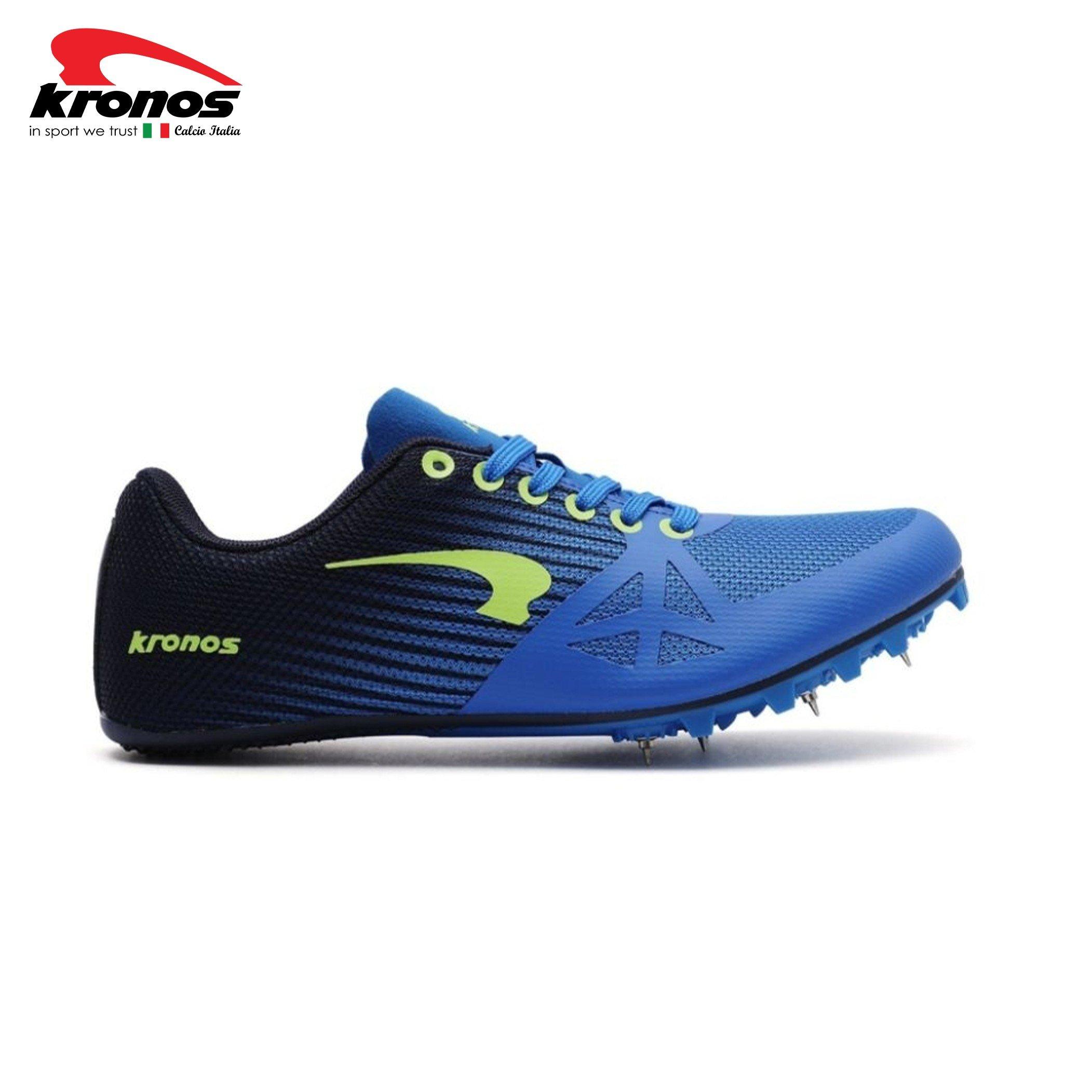NAVY/DK GREEN - Kronos - Mach 2 Mens Spikes Shoes - 2