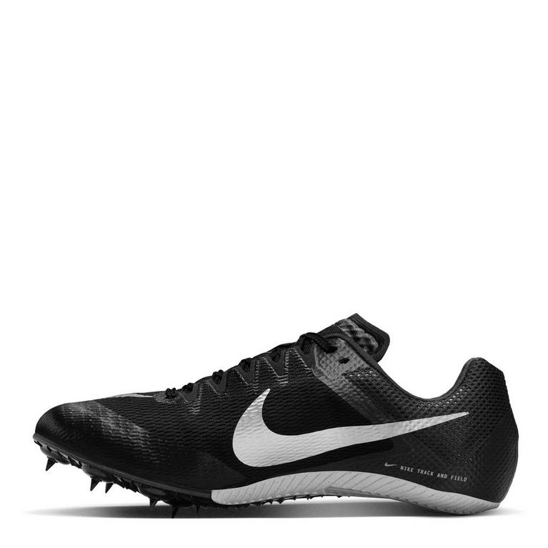 Noir/Argent - Nike - Zoom Rival Sprint Track and Field Sprint Spikes - 2