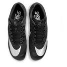 Noir/Argent - Nike - Zoom Rival Sprint Track and Field Sprint Spikes - 6
