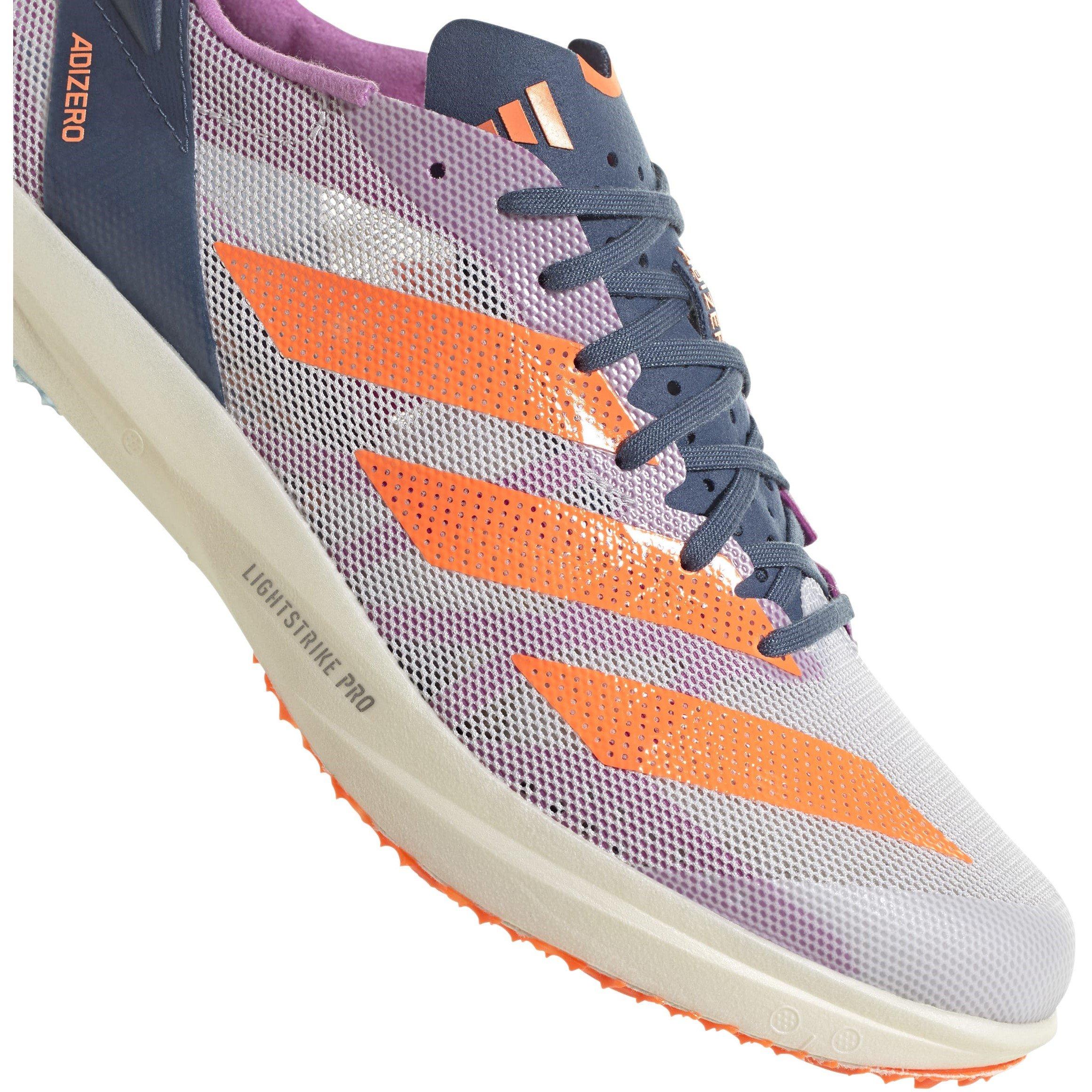 Grey/Sorang - adidas - Adizero Avanti Track Running Spike - 7