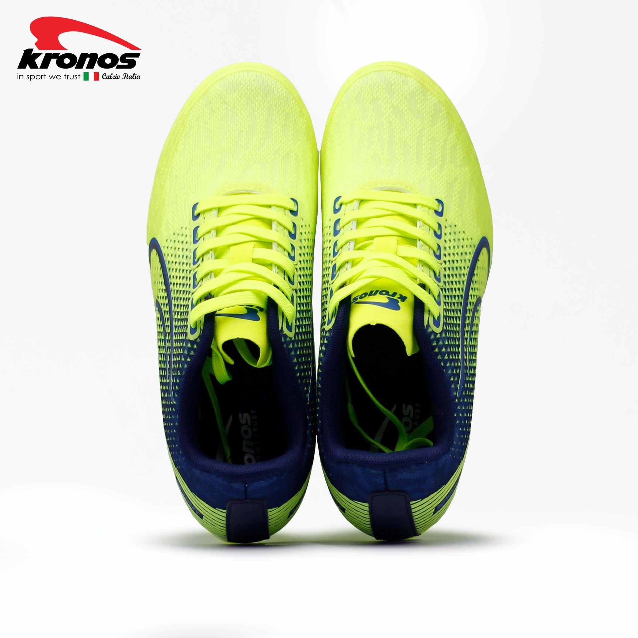 PINK/LT GREEN - Kronos - Men's Track Running Spikes - 3