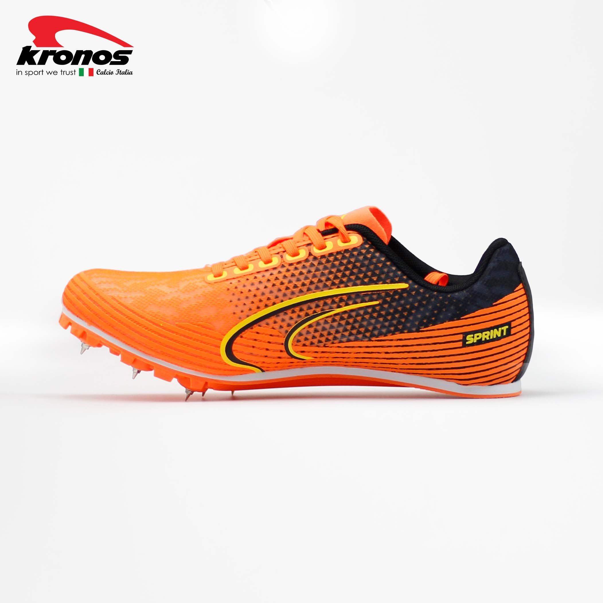 ORANGE/YELLOW - Kronos - Kronos Sprint Track Running Spikes - 2