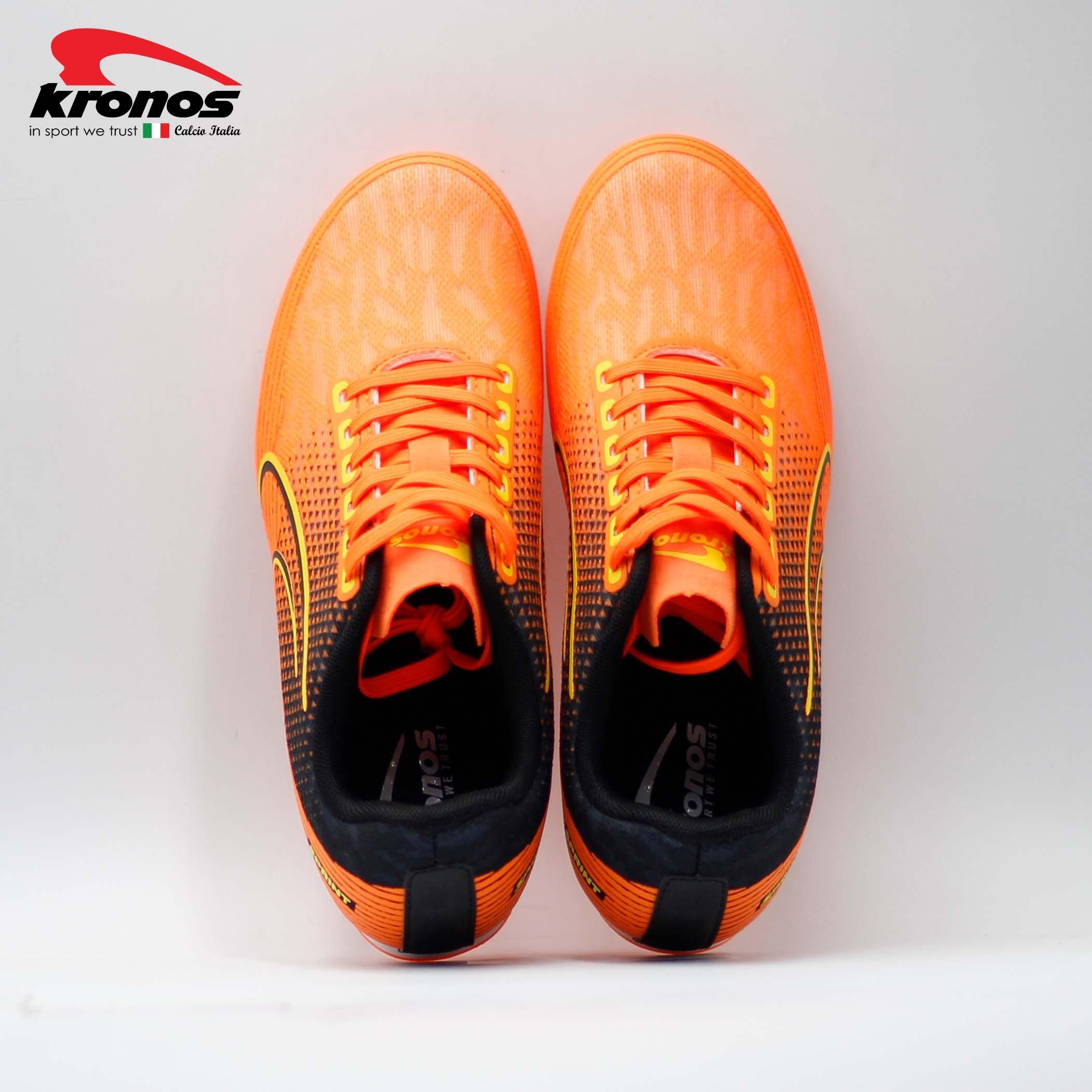 ORANGE/YELLOW - Kronos - Kronos Sprint Track Running Spikes - 3