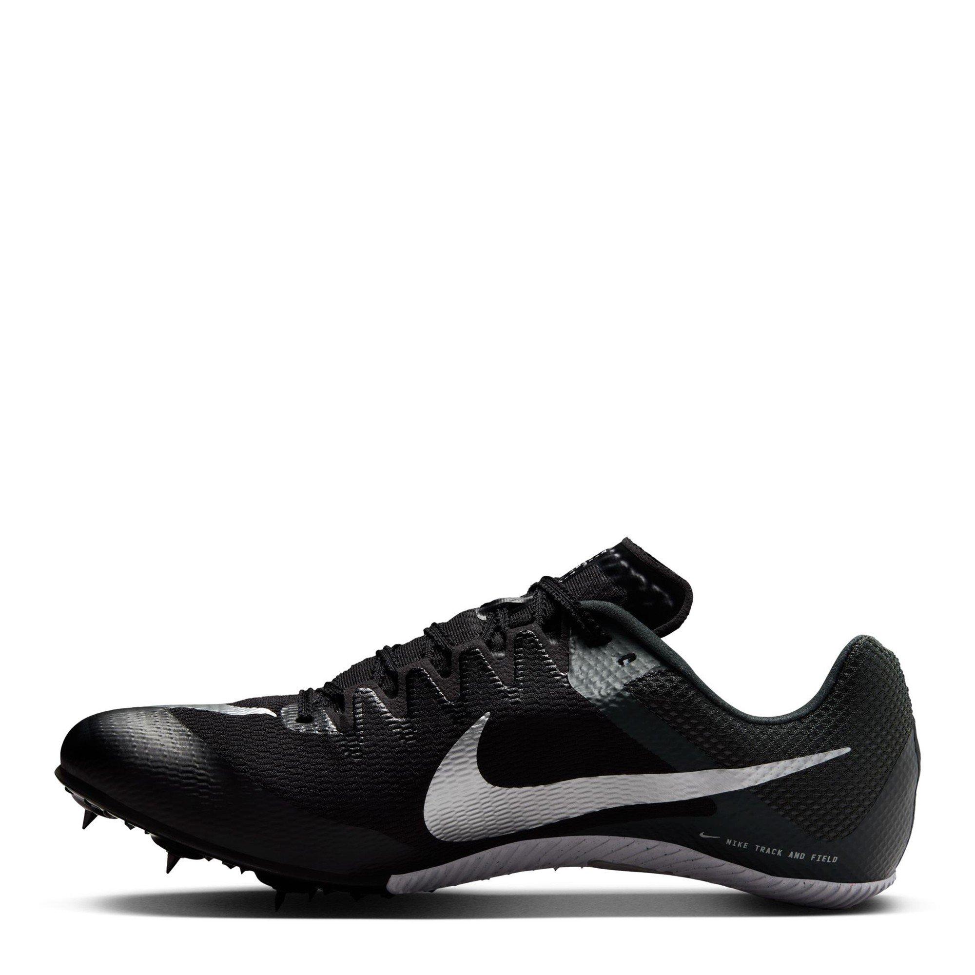 Black/Metallic - Nike - Men's Zoom Rival Sprint Track Running Spikes - 2