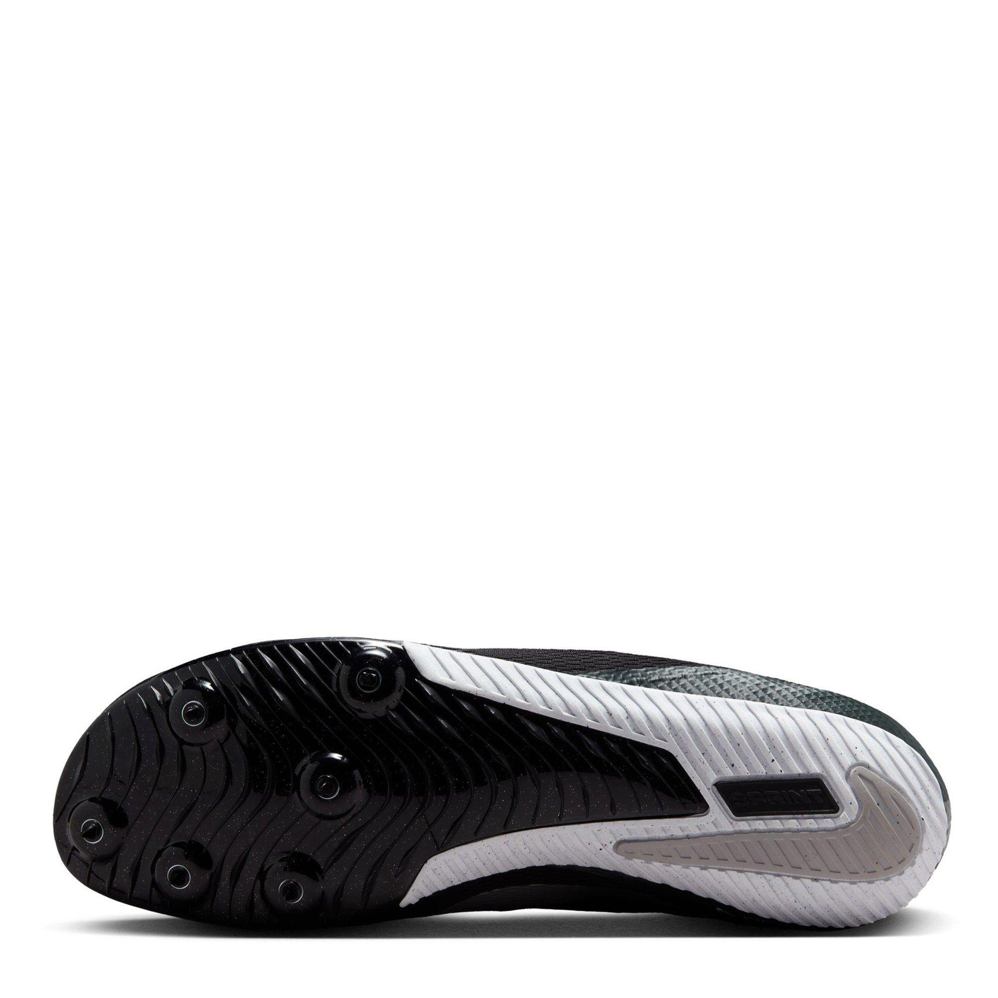 Black/Metallic - Nike - Men's Zoom Rival Sprint Track Running Spikes - 3