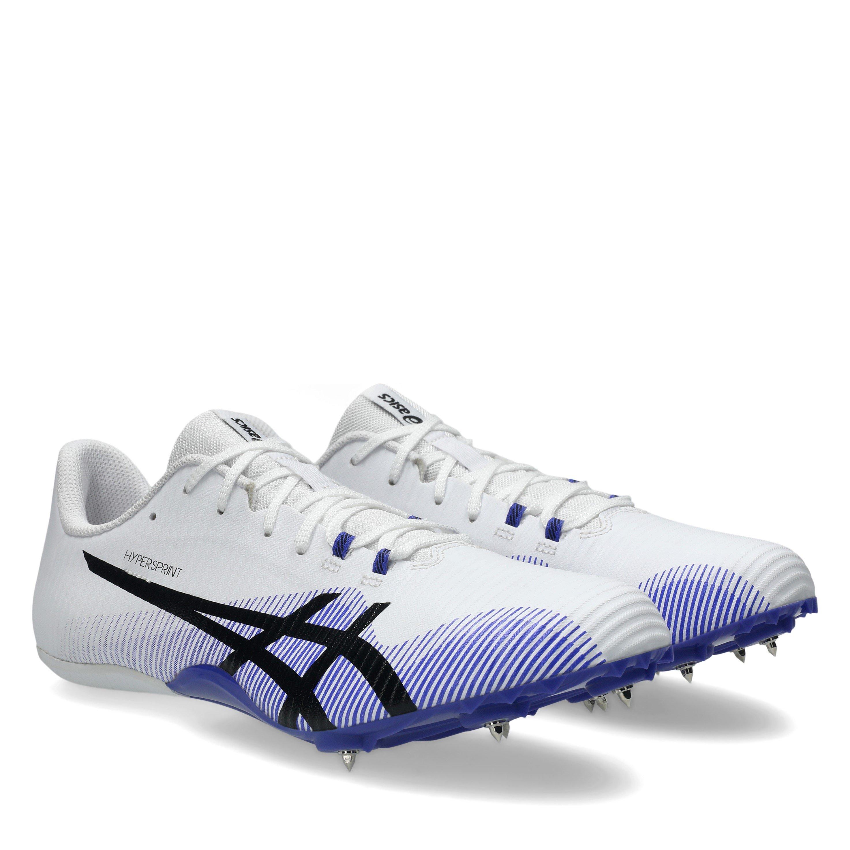 WHITE/BURST - Asics - Men's Track Running Spikes - 4